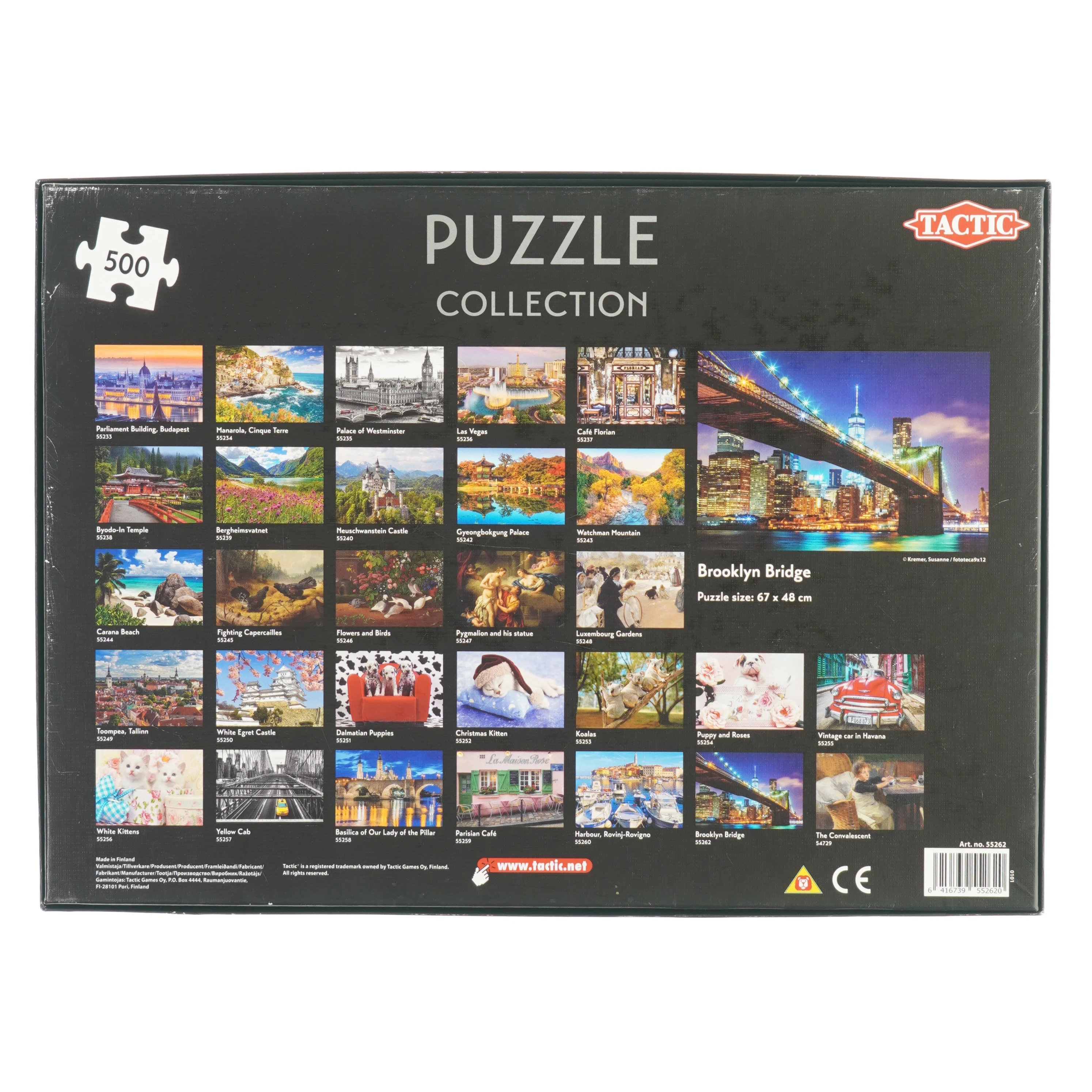 Puslespil  (str. 500 brikker)