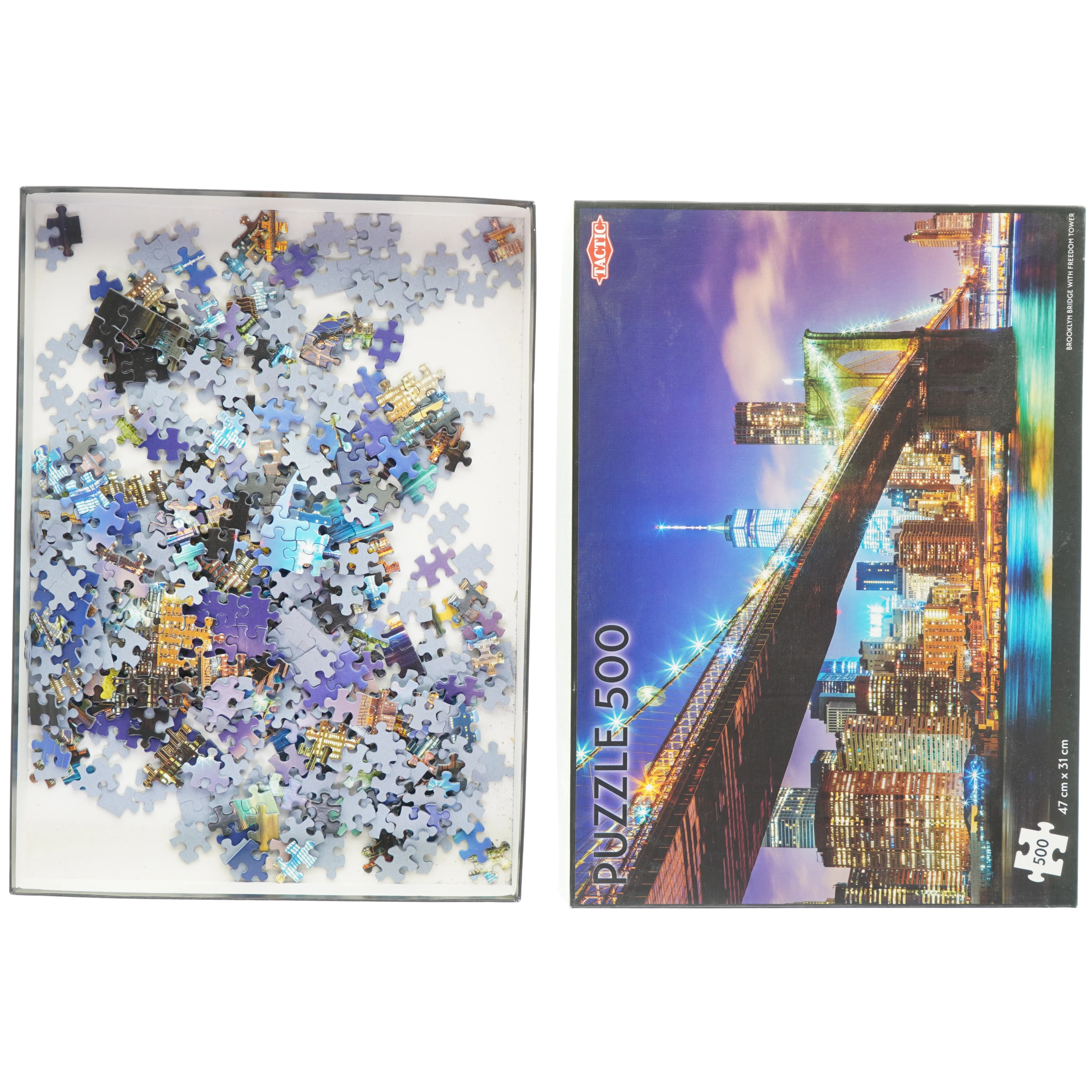 Puslespil  (str. 500 brikker)