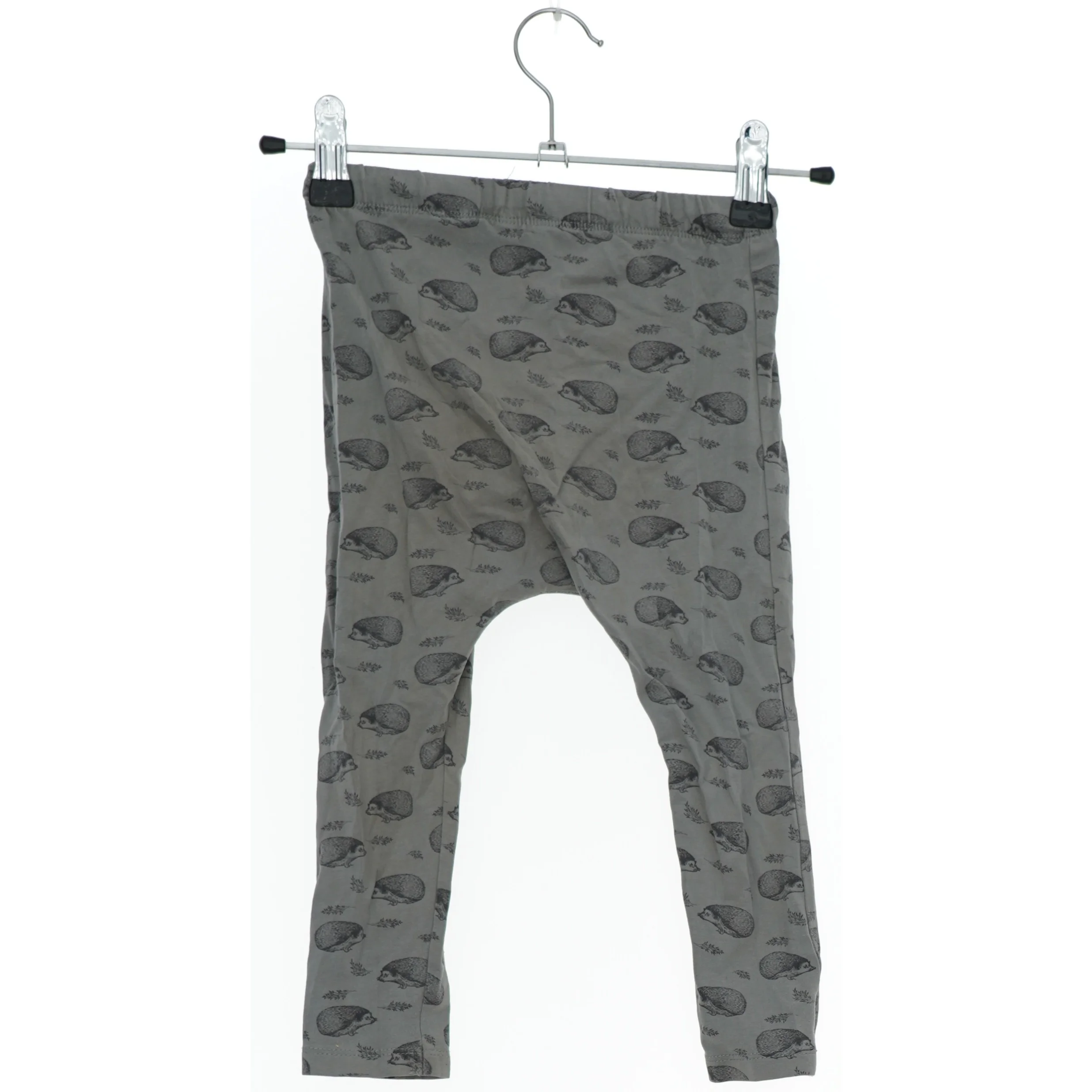 Børne leggings med pindsvinmotiv fra Petit (str. 86)