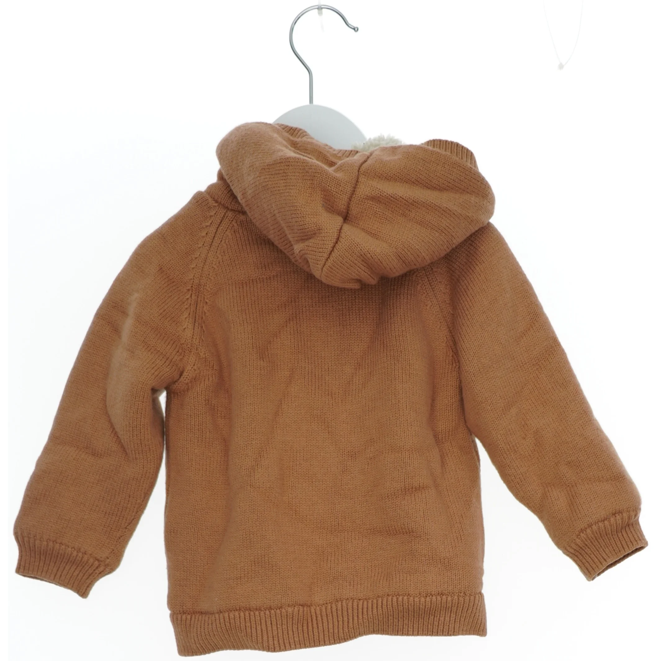 Brun hættetrøje med hundemotiv fra Primigino (str. 80)