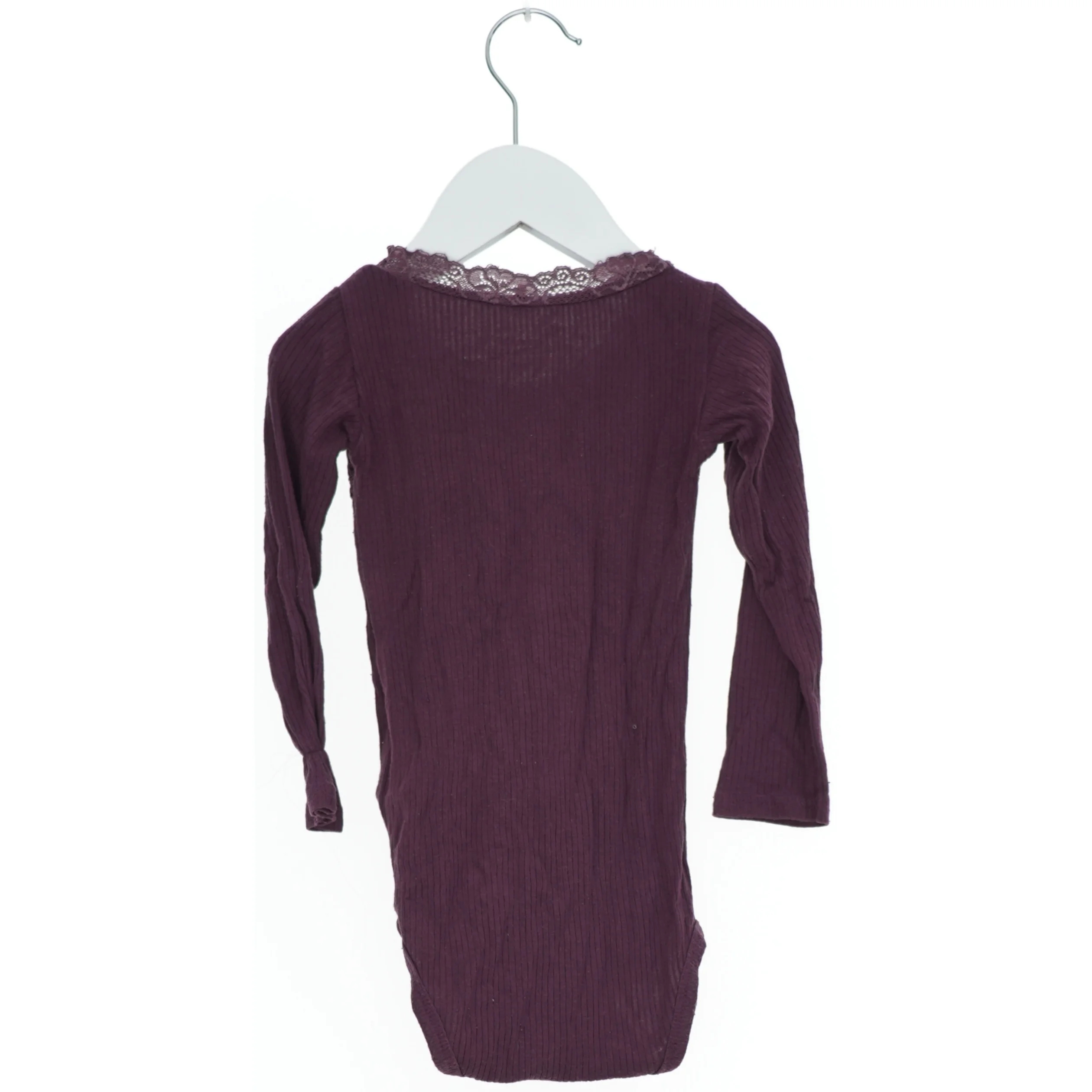 Langærmet bodystocking med blonde detaljer fra Name It (str. 86)