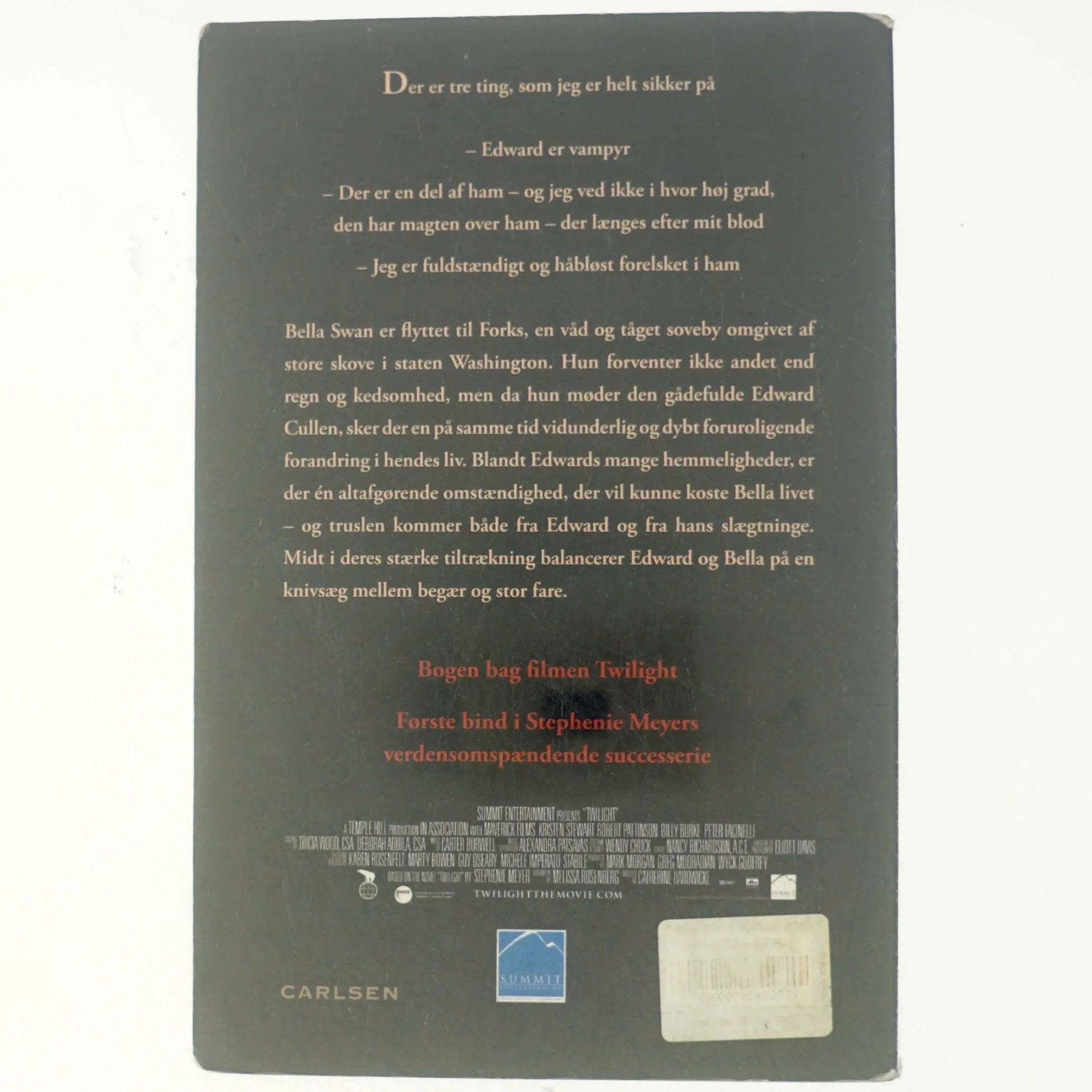 Tusmørke af Stephenie Meyer (Bog)