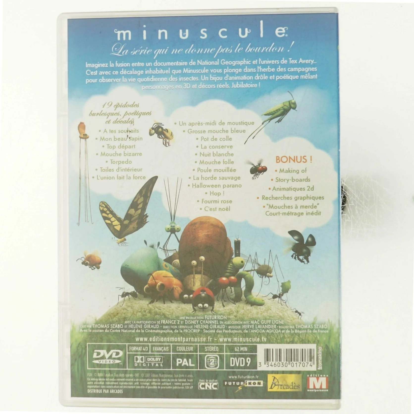 Minuscule, på fransk