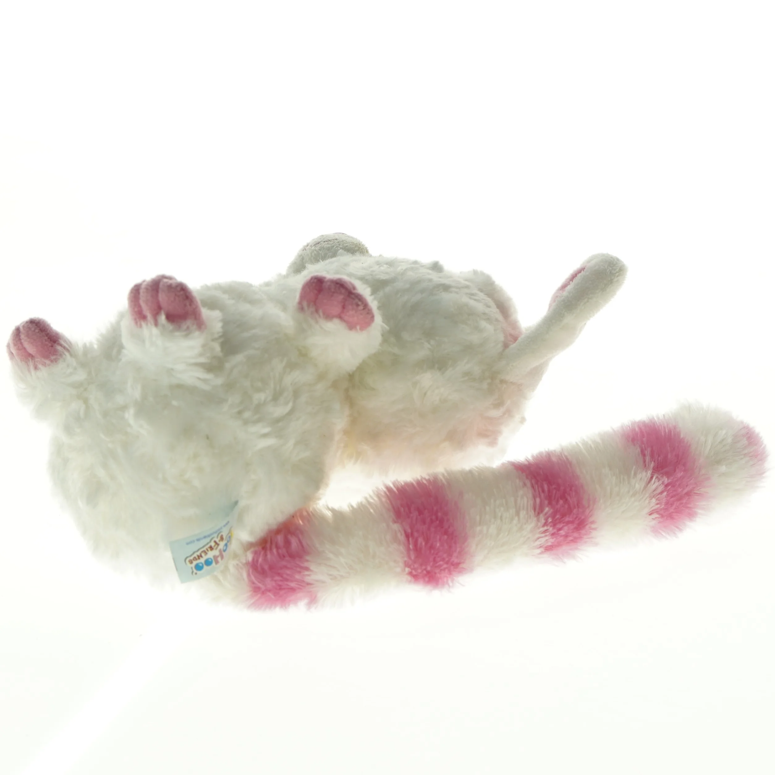 Tøjdyr kat med lang hale fra Ty (str. 20 x 10 cm)