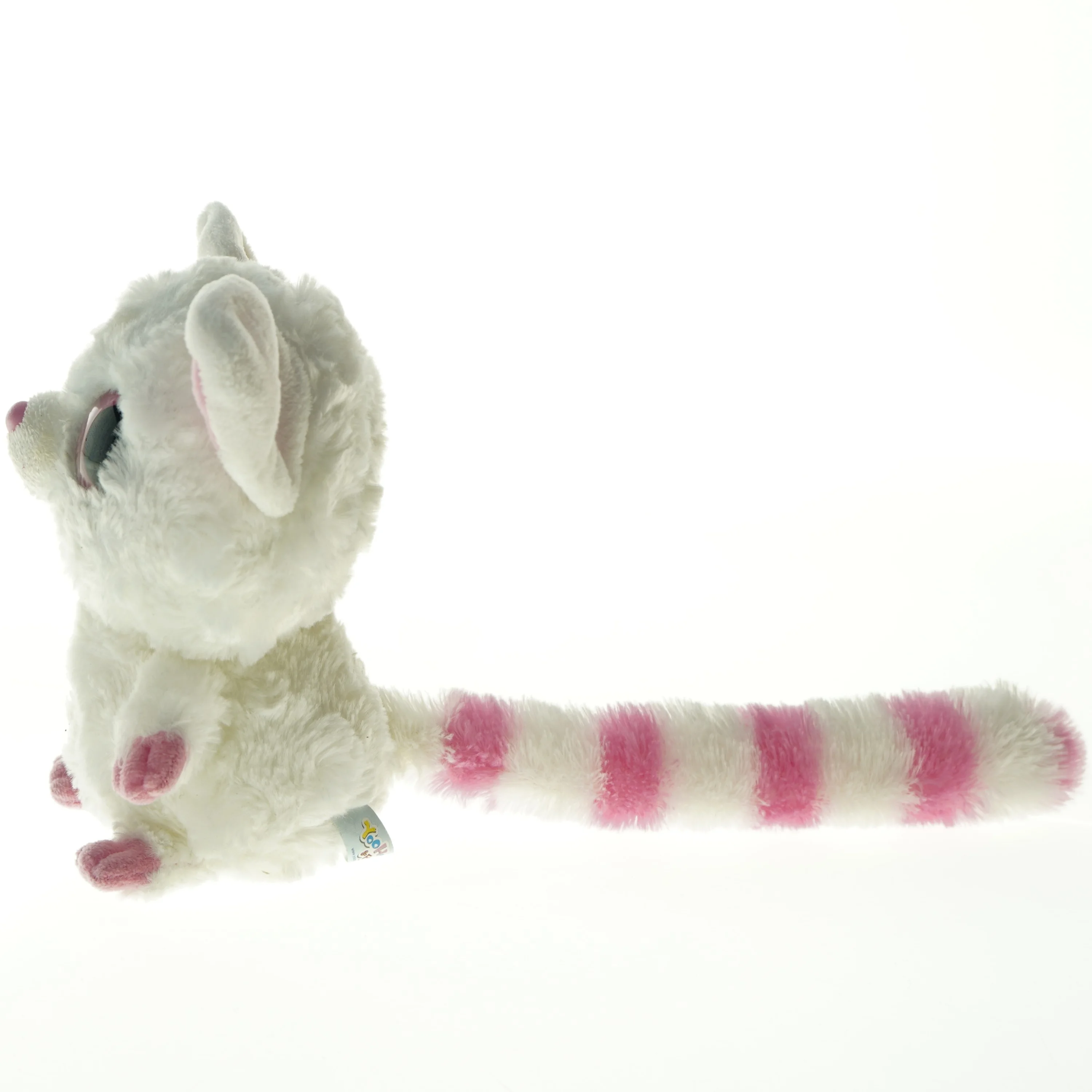 Tøjdyr kat med lang hale fra Ty (str. 20 x 10 cm)