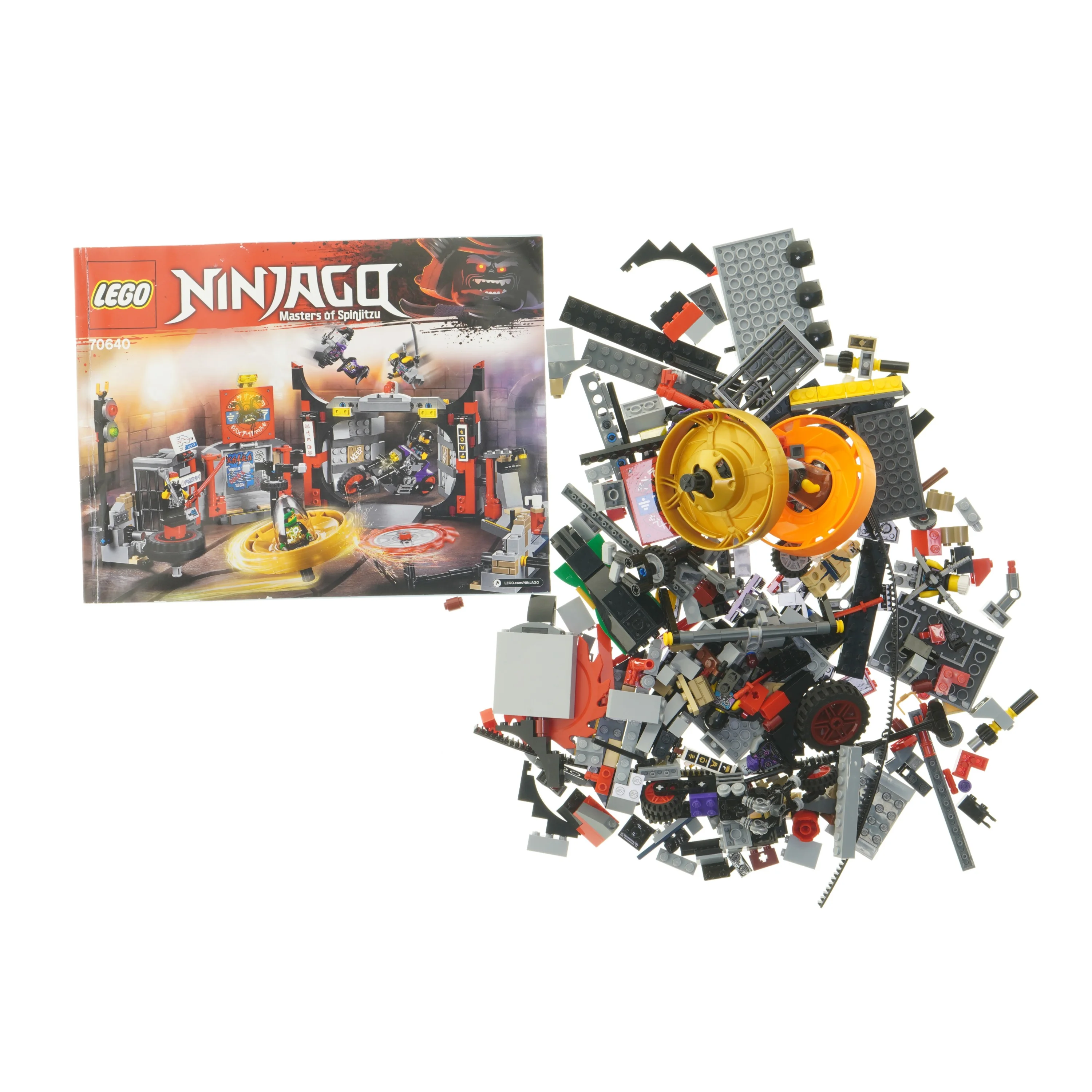 LEGO Ninjago byggesæt fra Lego (str. 0,5x0,5 til 8x8 cm)