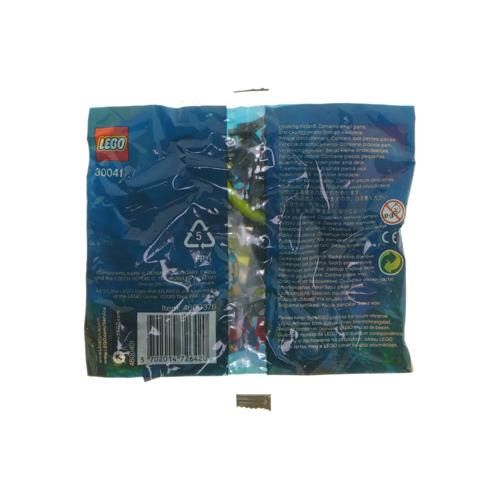 LEGO Atlantis 30041 fra Lego (str. 13,5x13,5 cm)