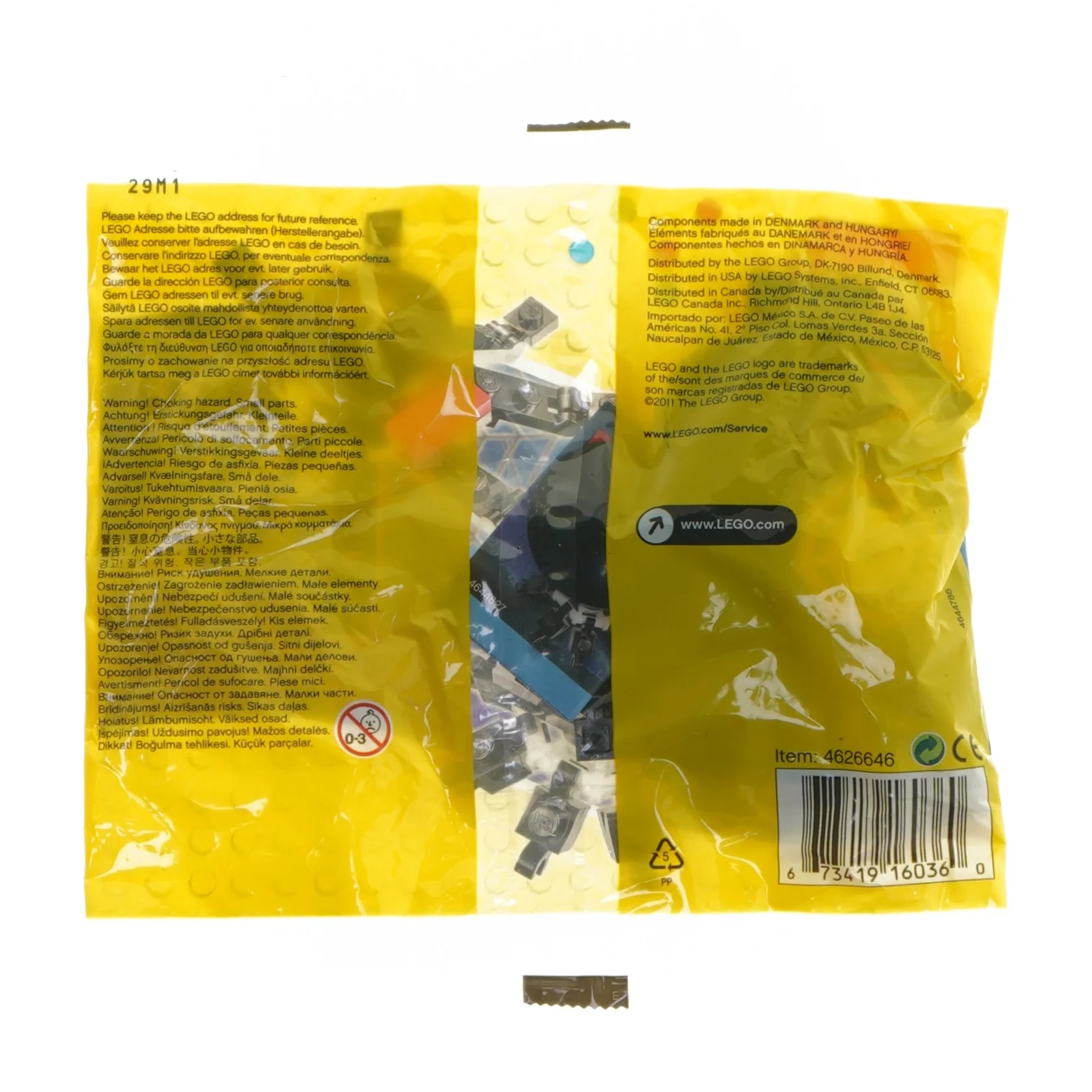 LEGO 40021 Halloween sæt fra LEGO (str. 17x16,5 cm)