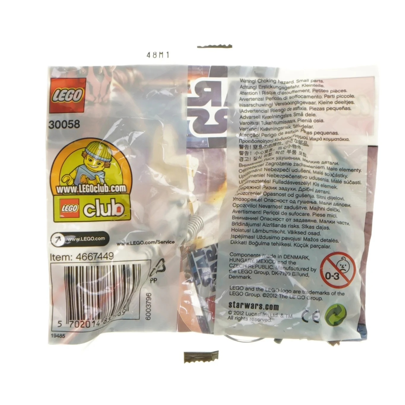 LEGO Star Wars STAP sæt fra Lego (str. 13,5x13,5 cm)