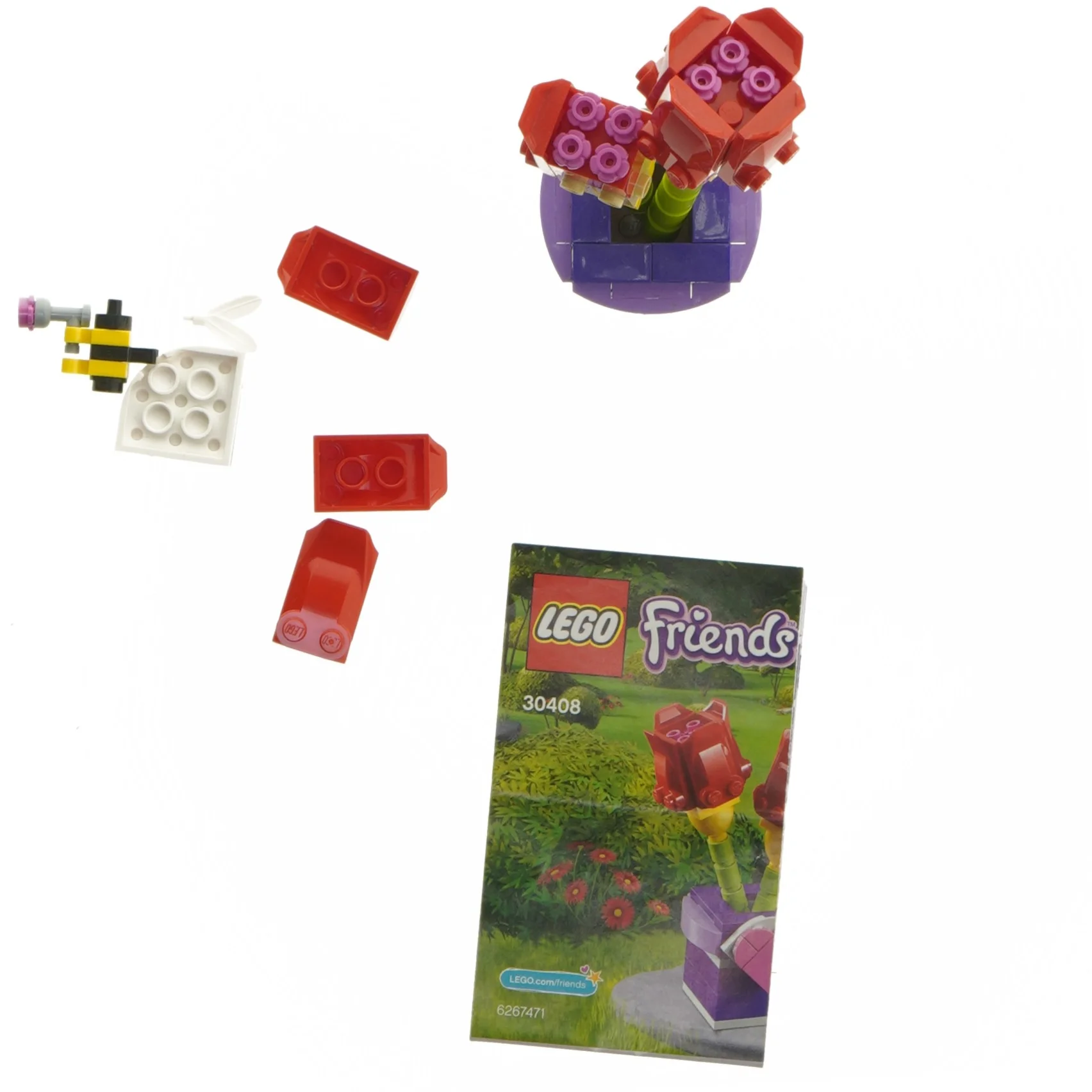 LEGO Friends blomster byggeklods fra LEGO