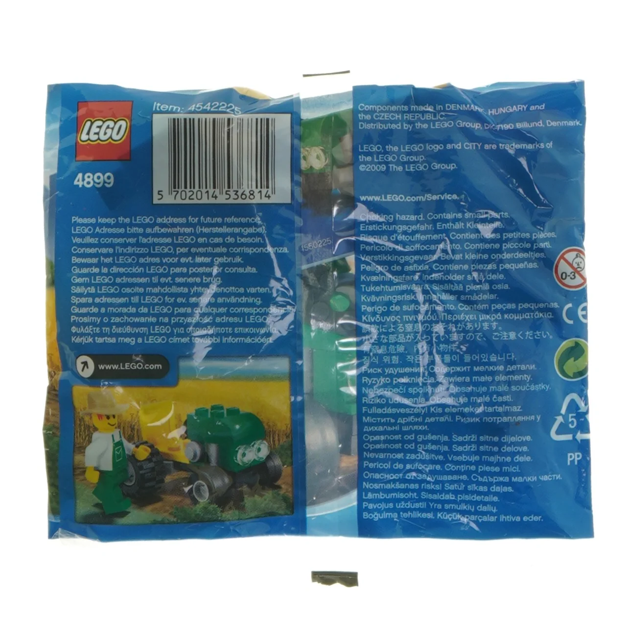 LEGO City sæt 4899 fra Lego (str. 13x13 cm)