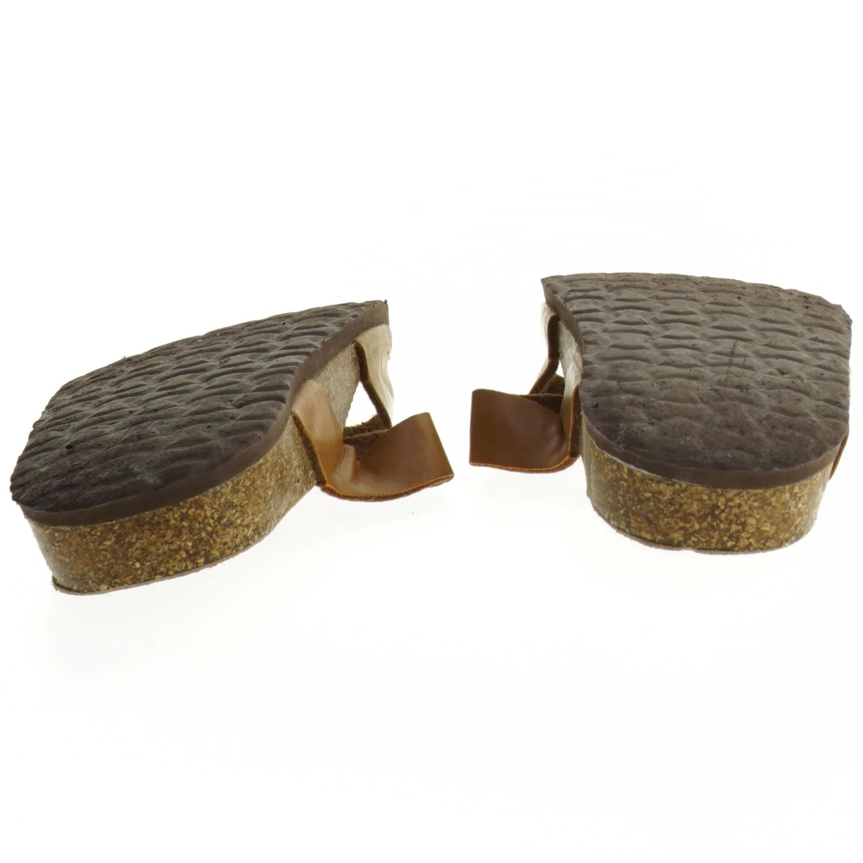 Brugte lædersandaler (str. 38)