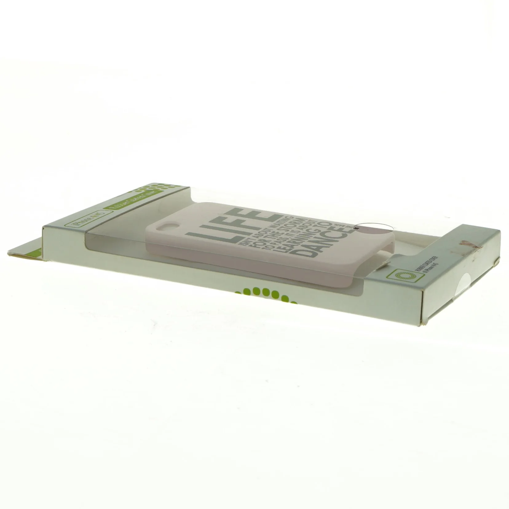 iPhone 4/4S Gummibelagt Cover fra Covermy (str. Kasse, 22,5 x 11 cm)