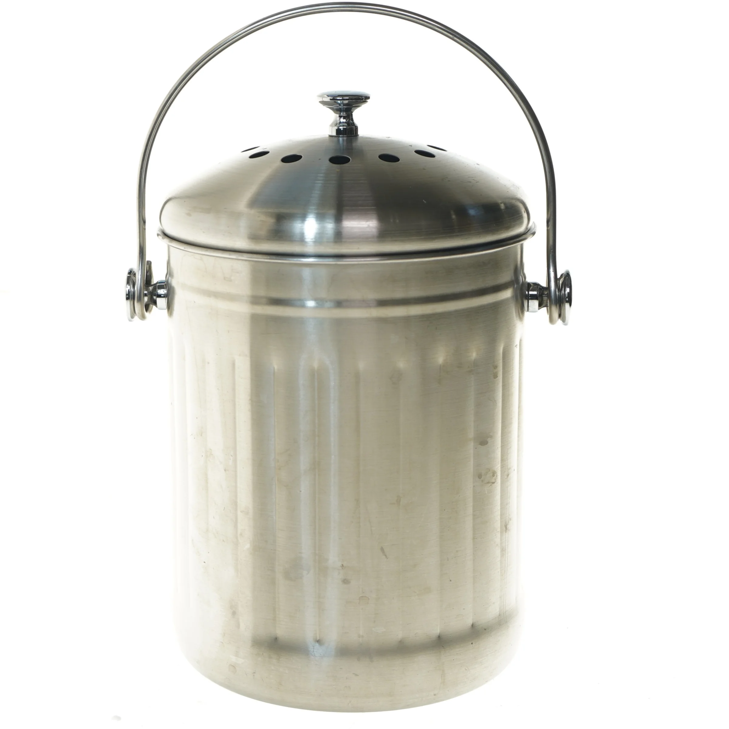 Pulito kompostspand Metal køkkenkompostbeholder fra Pluto (str. Ø 18,5 cm længde 26 cm)