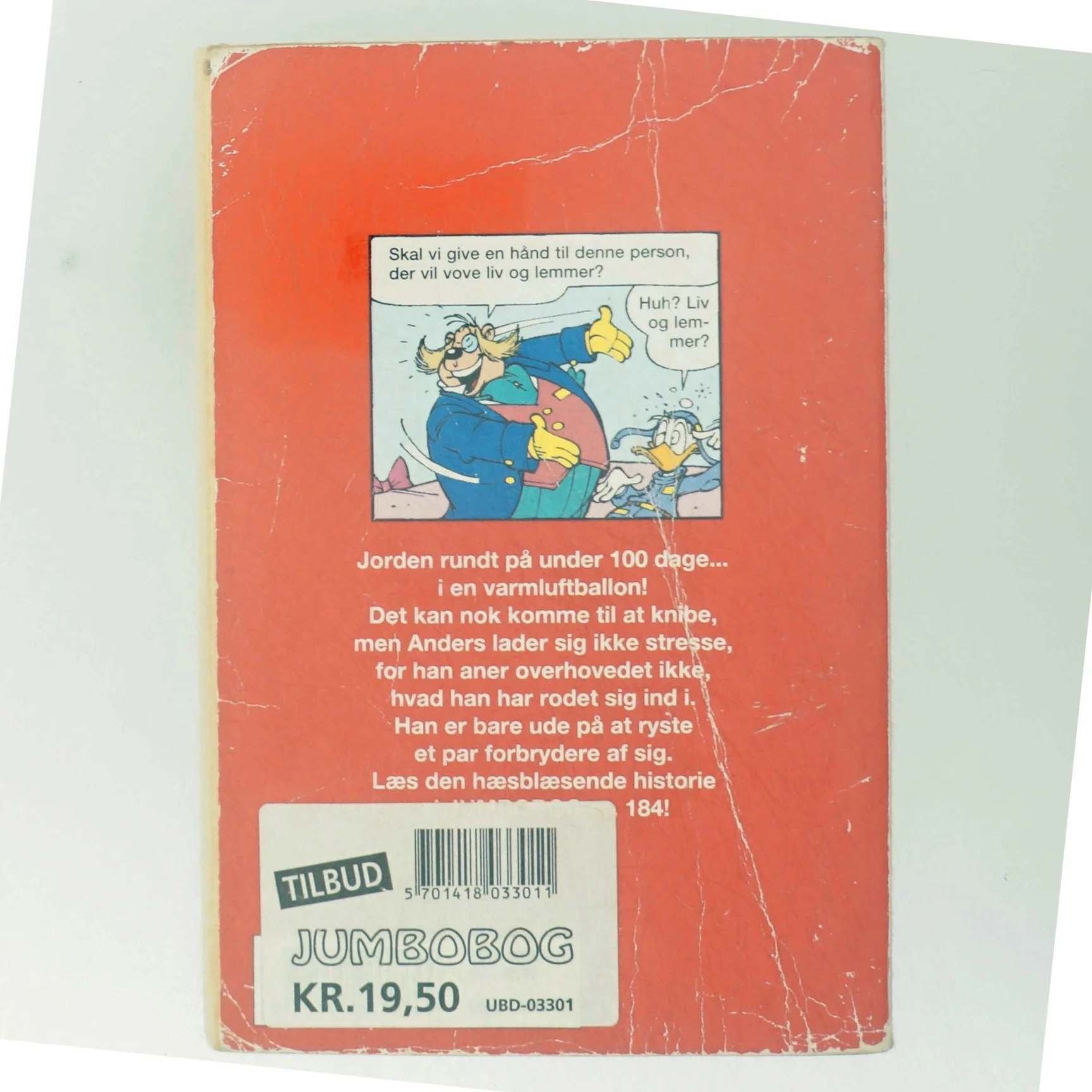 Jumbobog 184 - Jorden rundt på 80 måder fra Egmont Serieforlaget