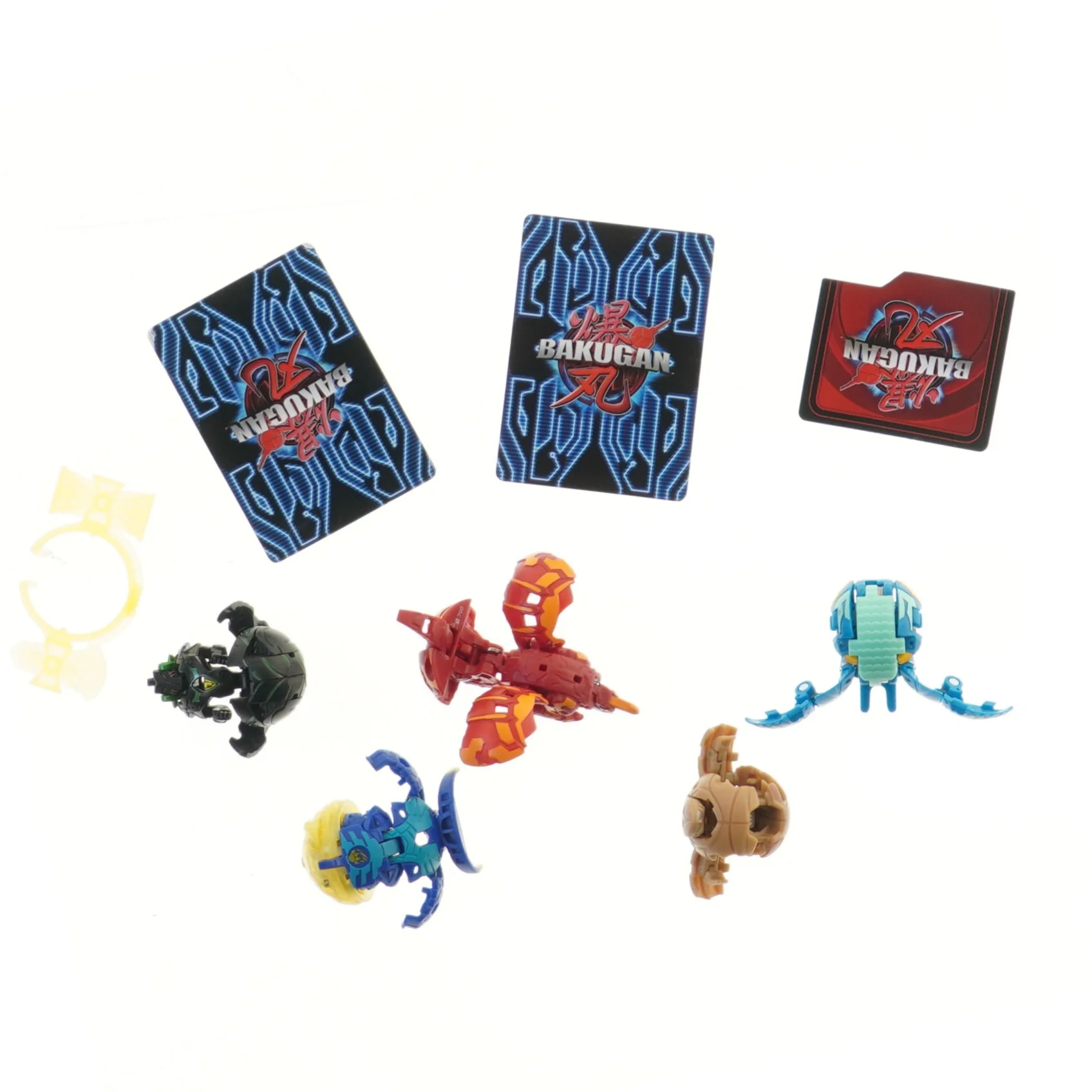 Bakugan sæt med kort fra Bakugan
