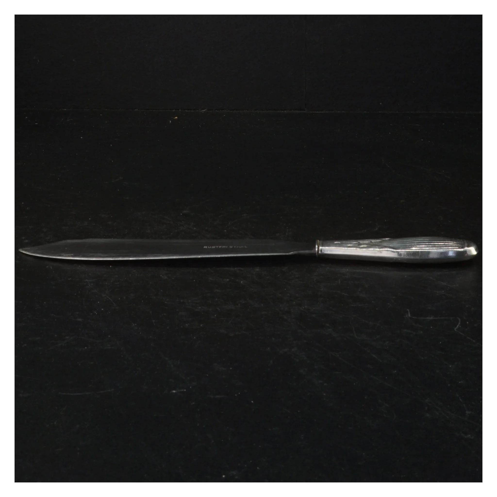 Sølvplet kniv (str. 24 cm)