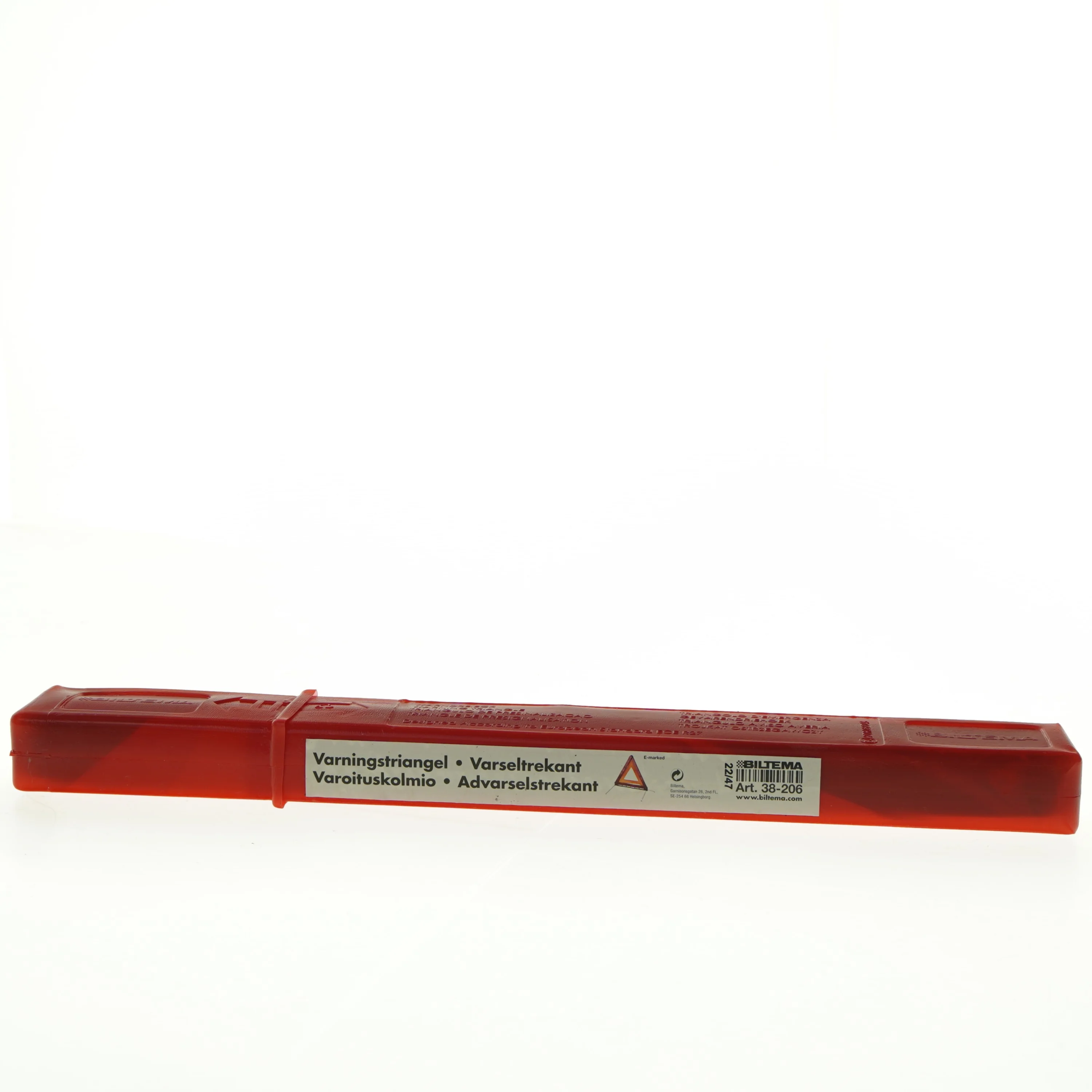 Advarselstrekant til bil