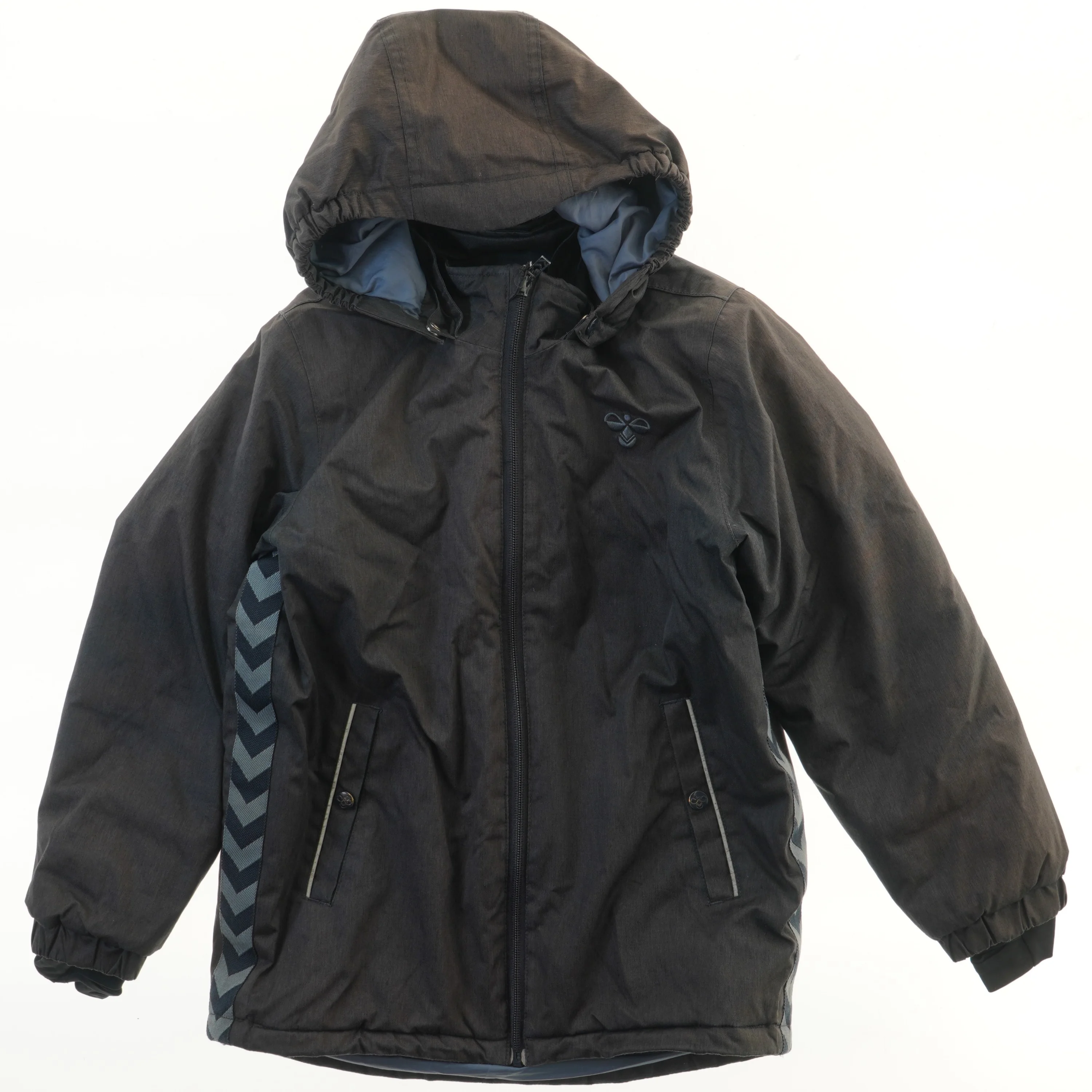 Vinterjakke med hætte fra Hummel (str. 140)