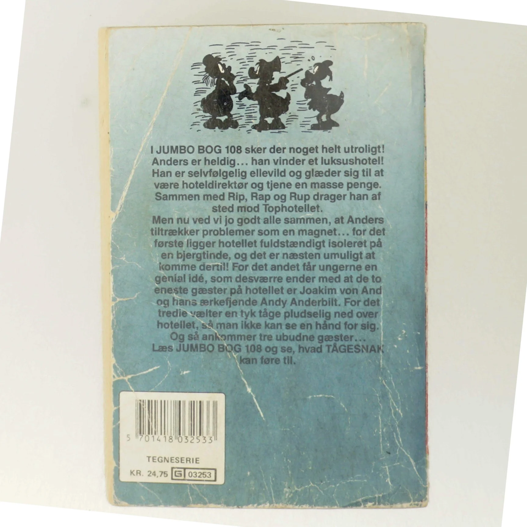 Brugt Jumbo Bog 108 - Tægesnak tegneserie fra Serieforlaget