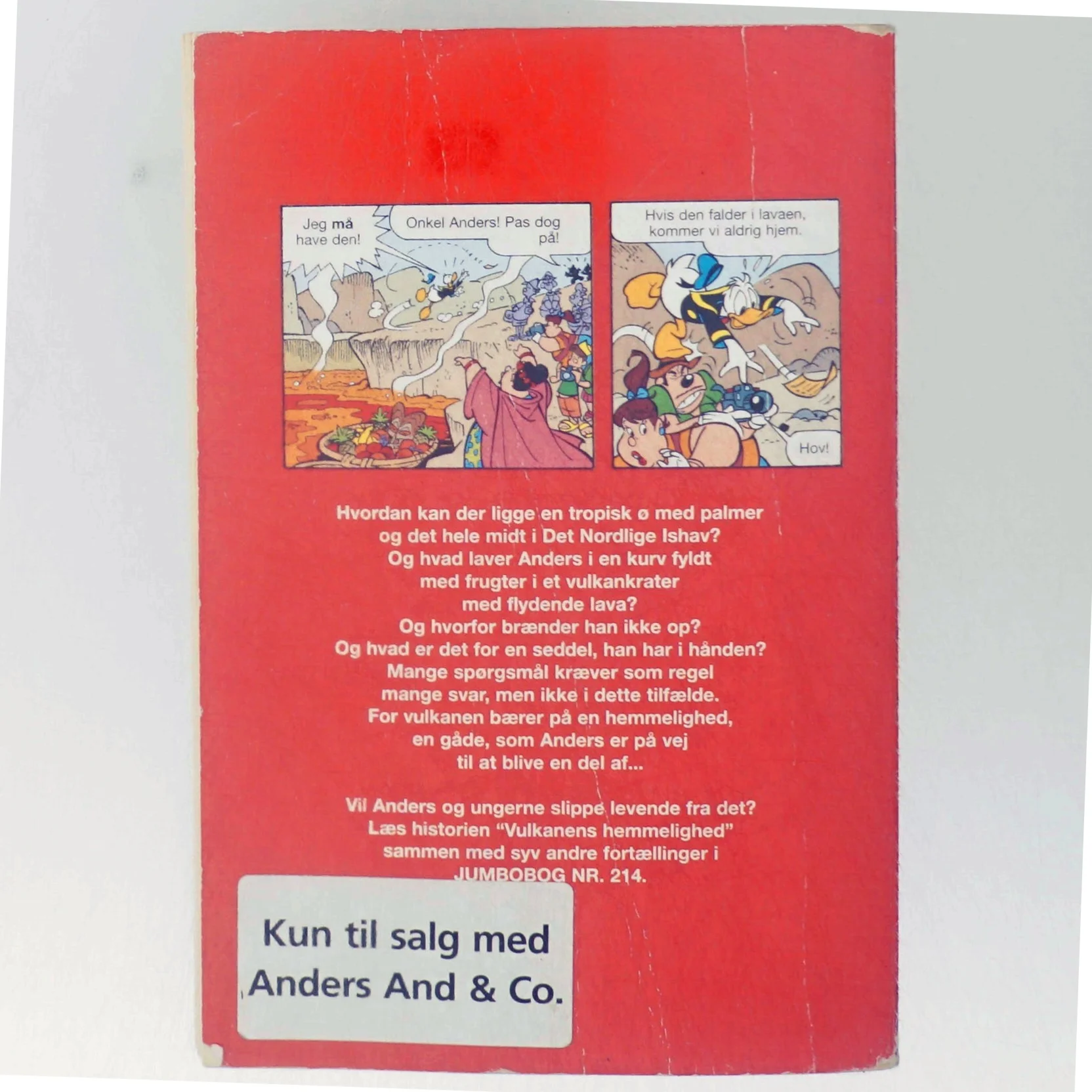 Anders And Jumbobog 214 fra Walt Disney