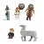 LEGO minifigurer med hippogriff fra Lego (str. 5,5 cm)