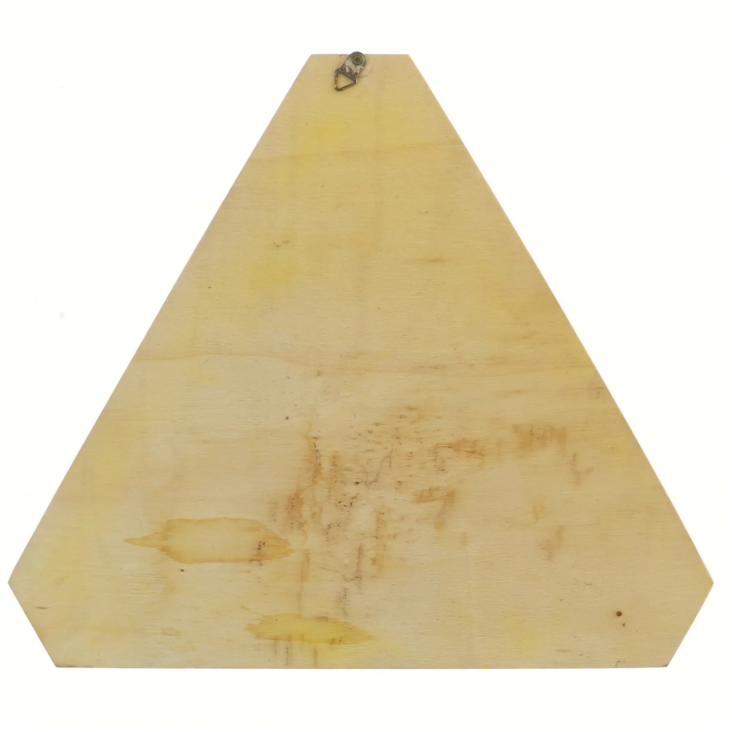 Gul trappeformet hylde (str. 29x25,5 cm)