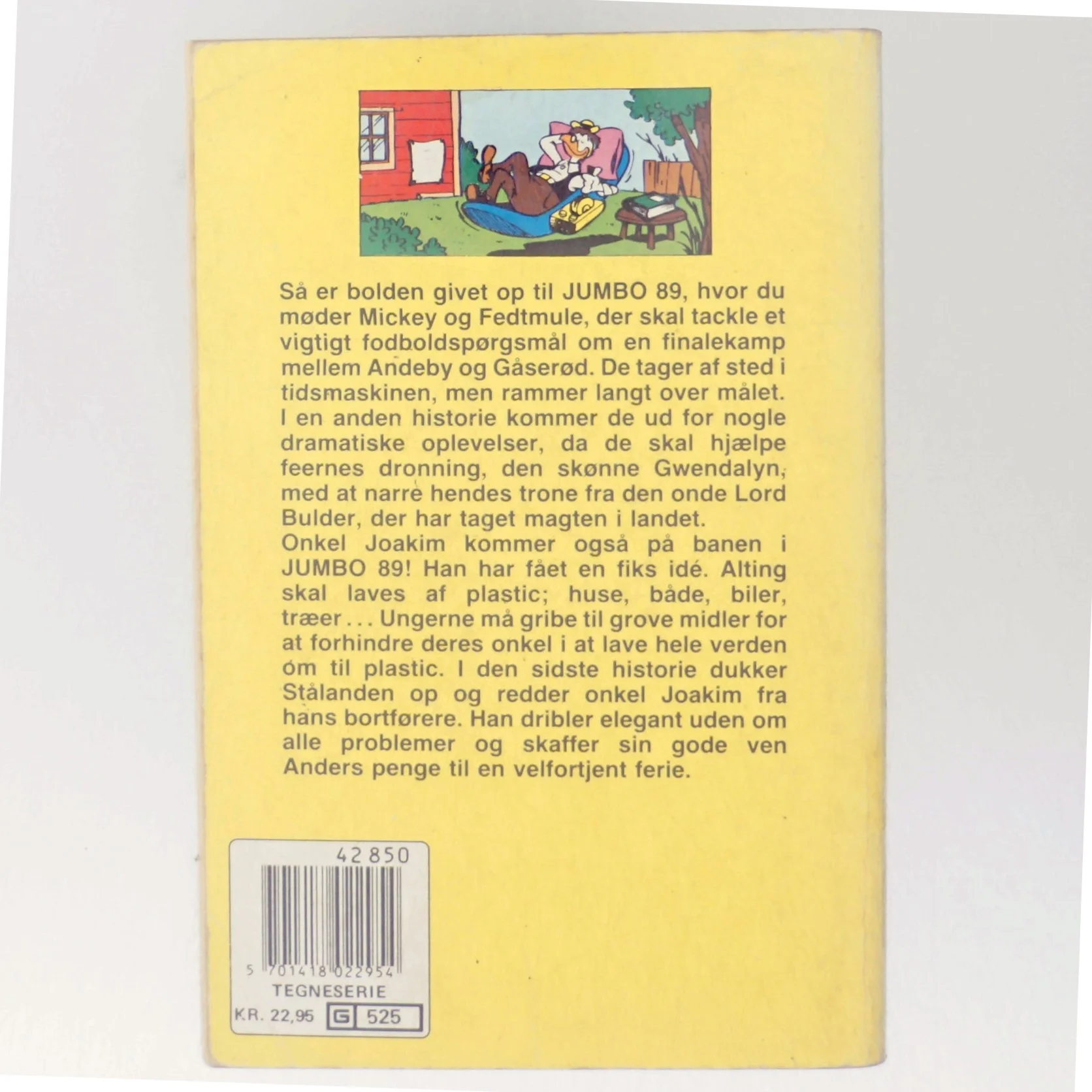 Anders And Jumbobog 89 fra Egmont