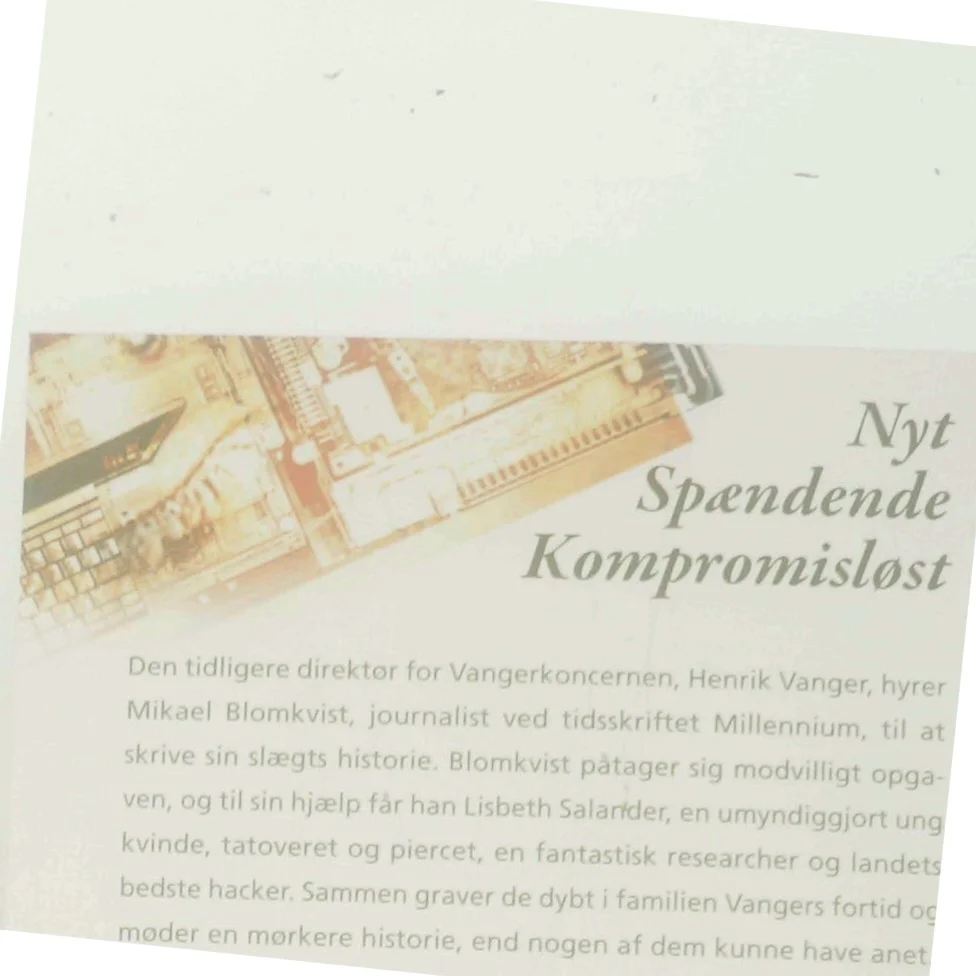 Mænd der hader kvinder af Stieg Larsson (Bog)