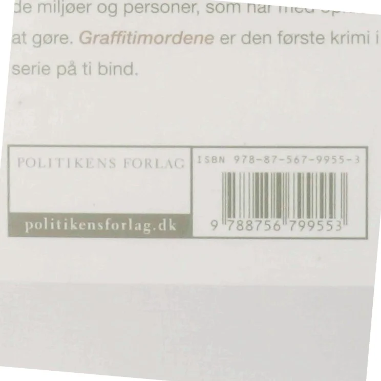 Graffitimordene af Vrang Gyllander (Bog)