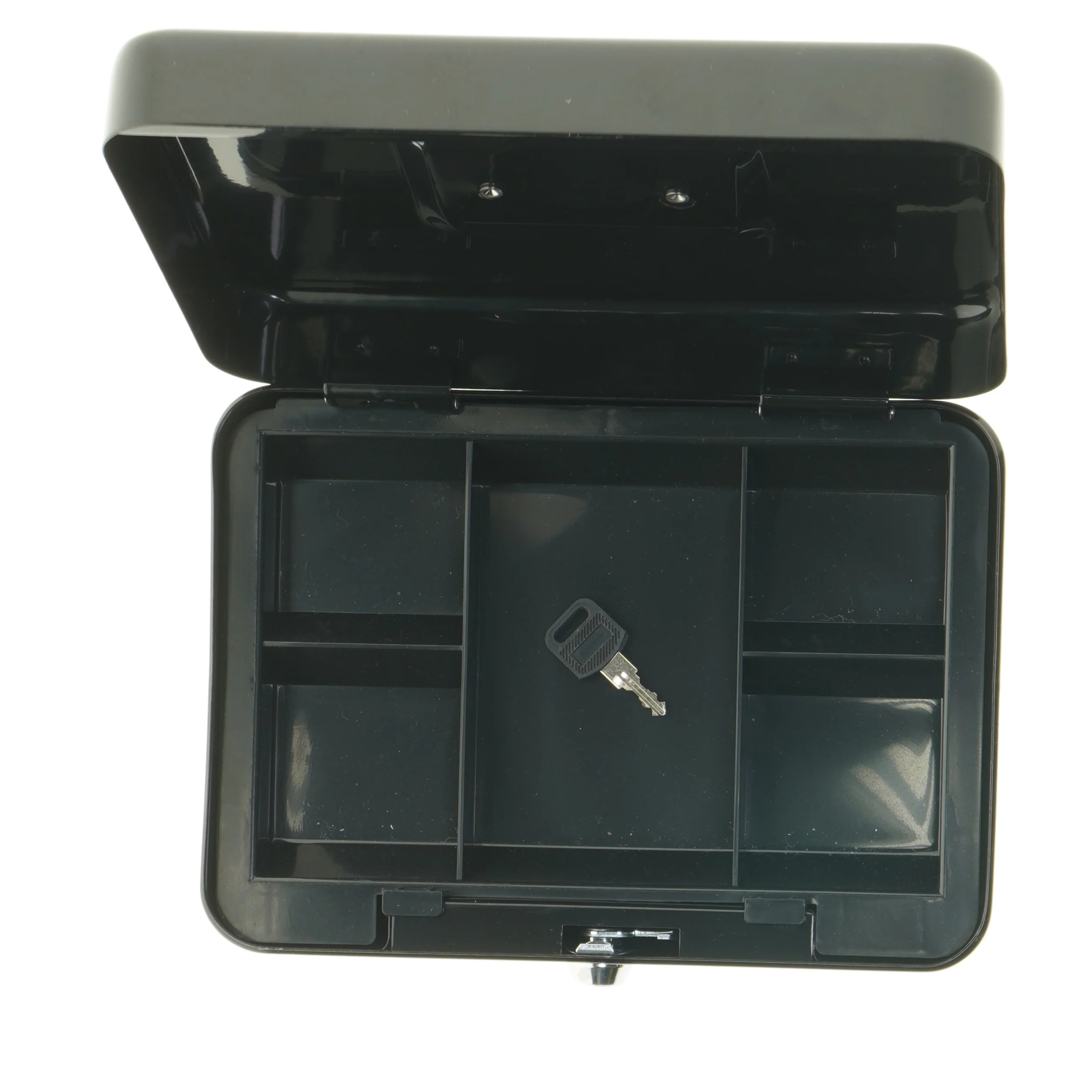 Sort pengeskab fra Rockfort (str. 26x19 cm)