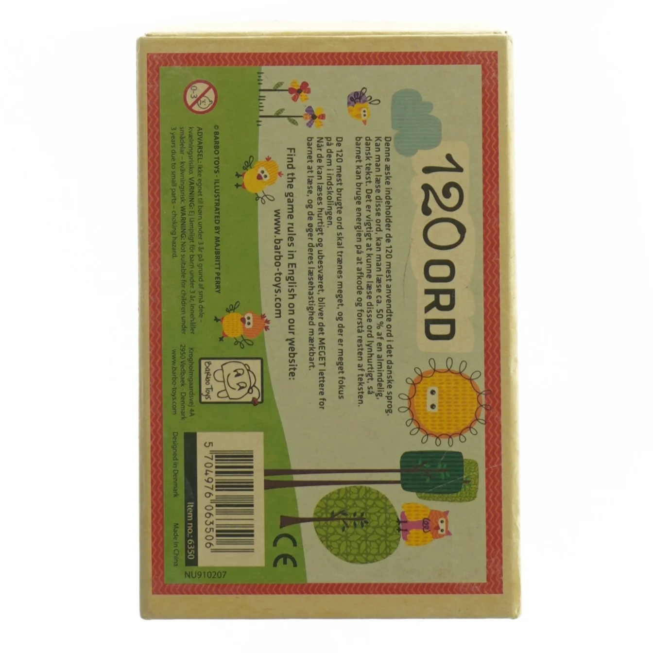 Billedkort til børn (str. Ikke specifiseret)