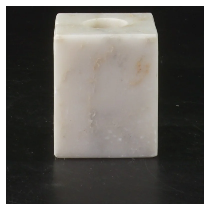 Marmor lysestage (str. 6x5x5 cm)