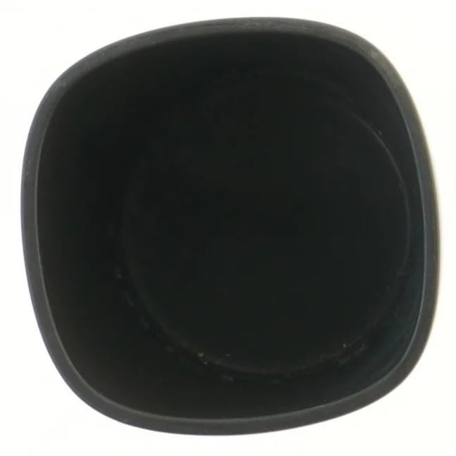 Sort urtepotteskjuler (str. 12x10 cm)