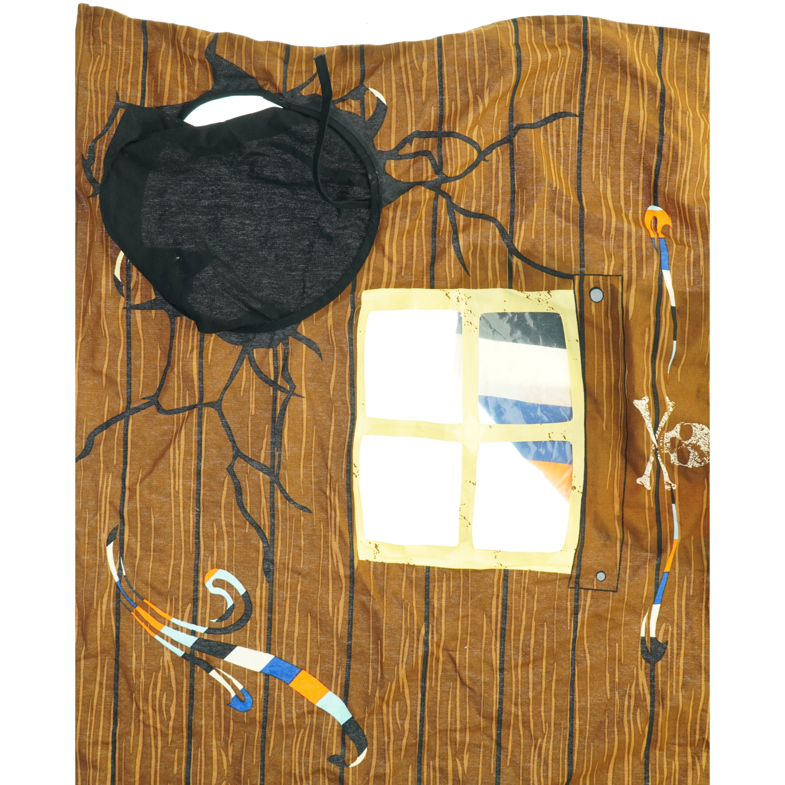 Flexa forhæng til halvhøj seng 