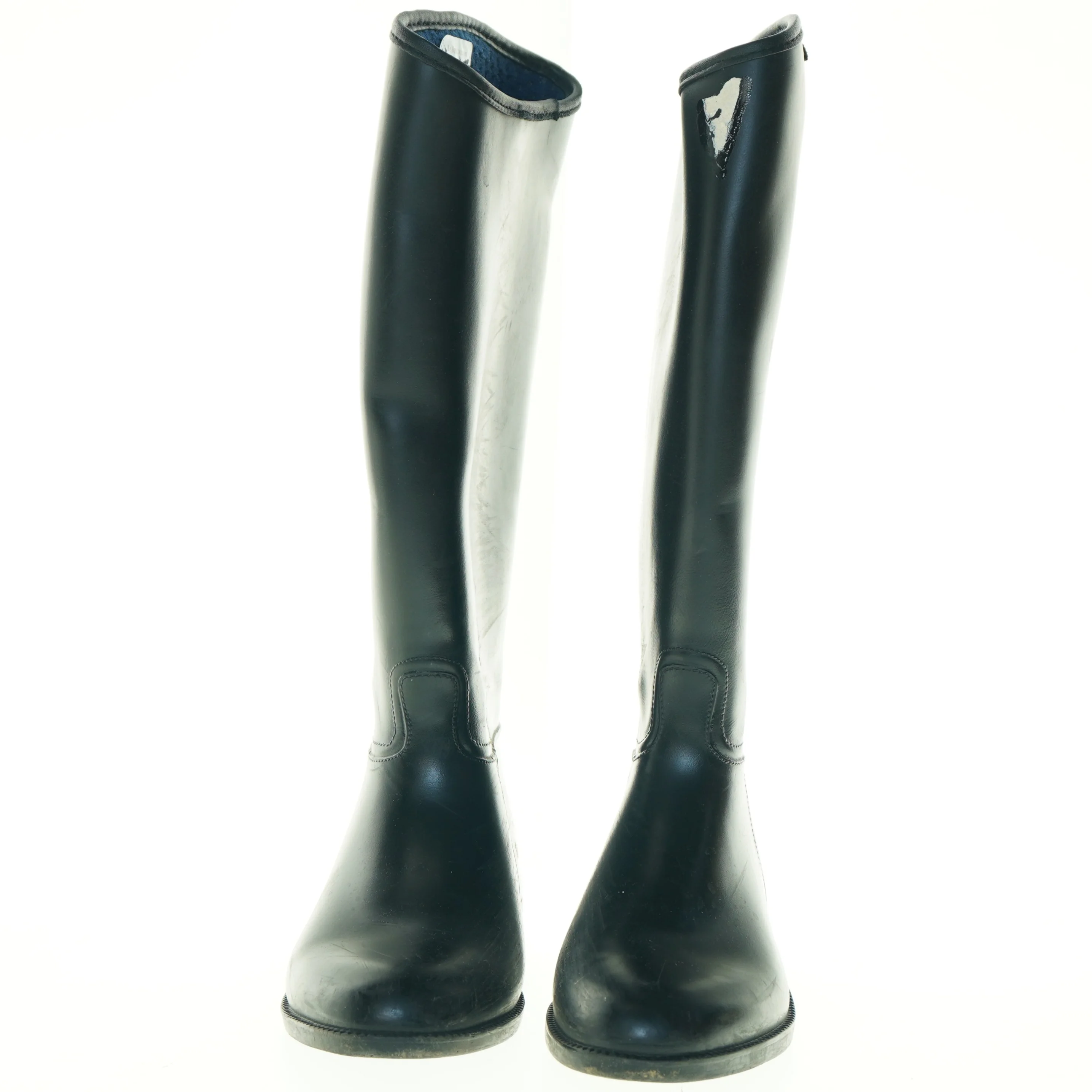 Sorte ridestøvler (str. 35)