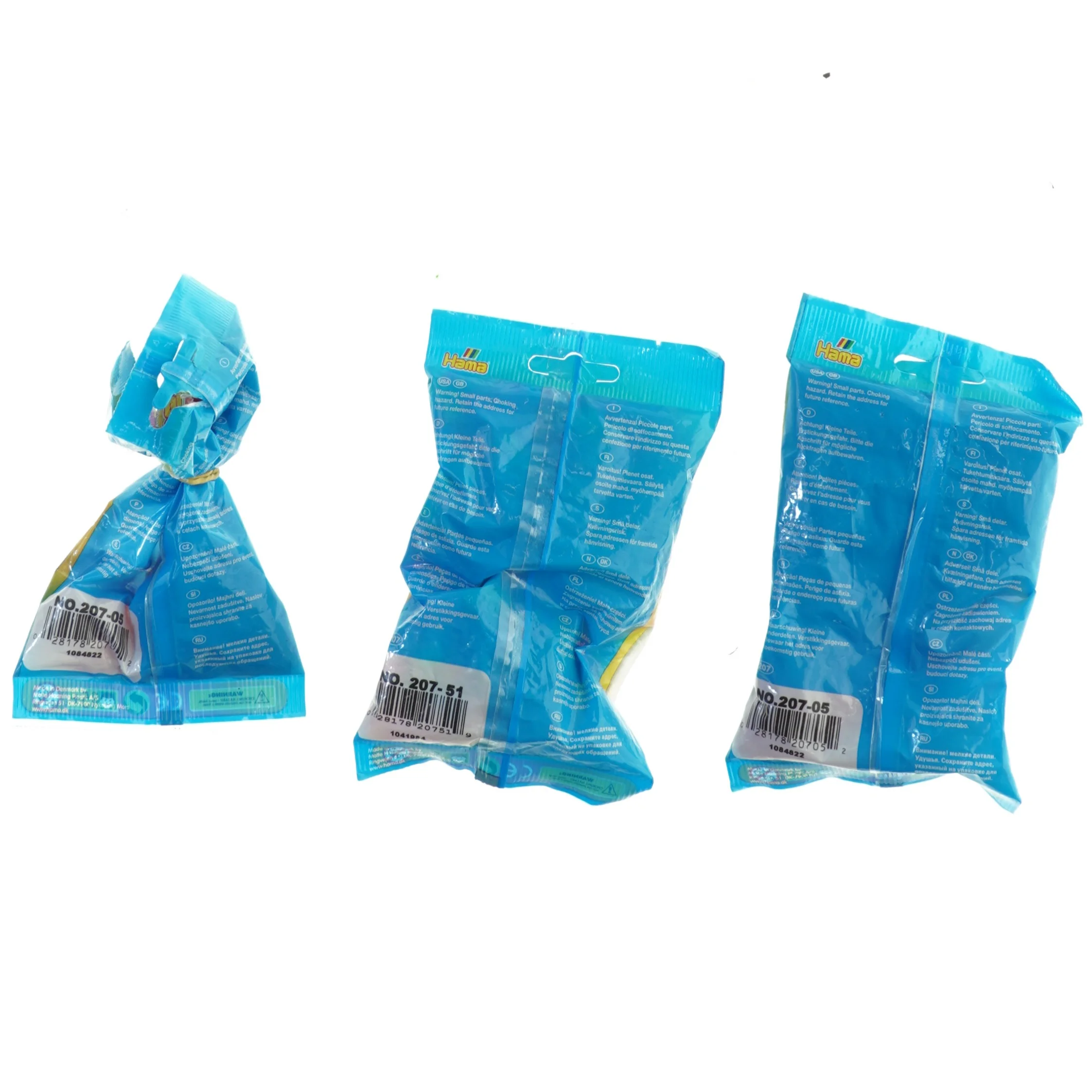 Hama perler i poser fra Hama (str. 15 x 8 cm)