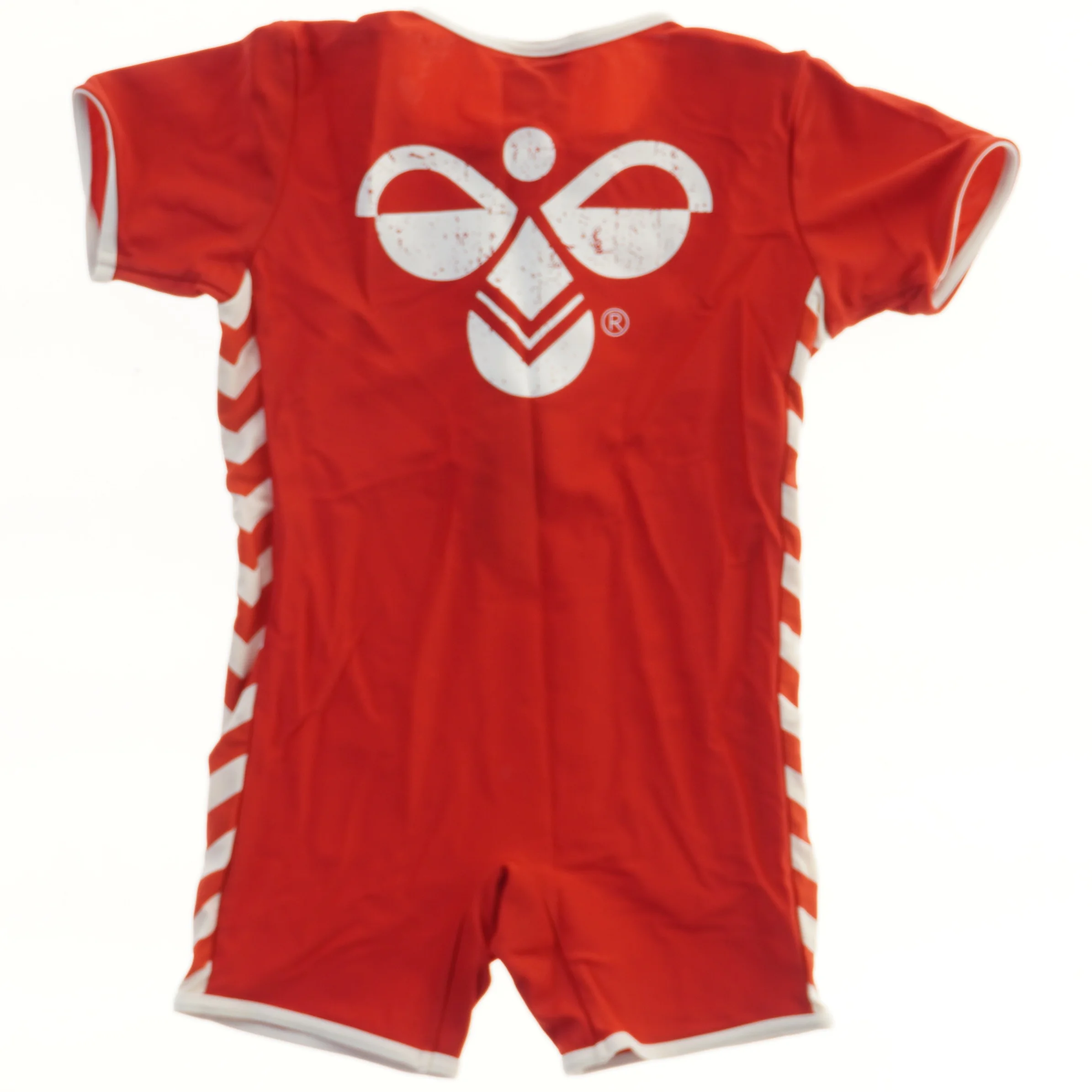 Rød UV-heldragt fra Hummel (str. 98)