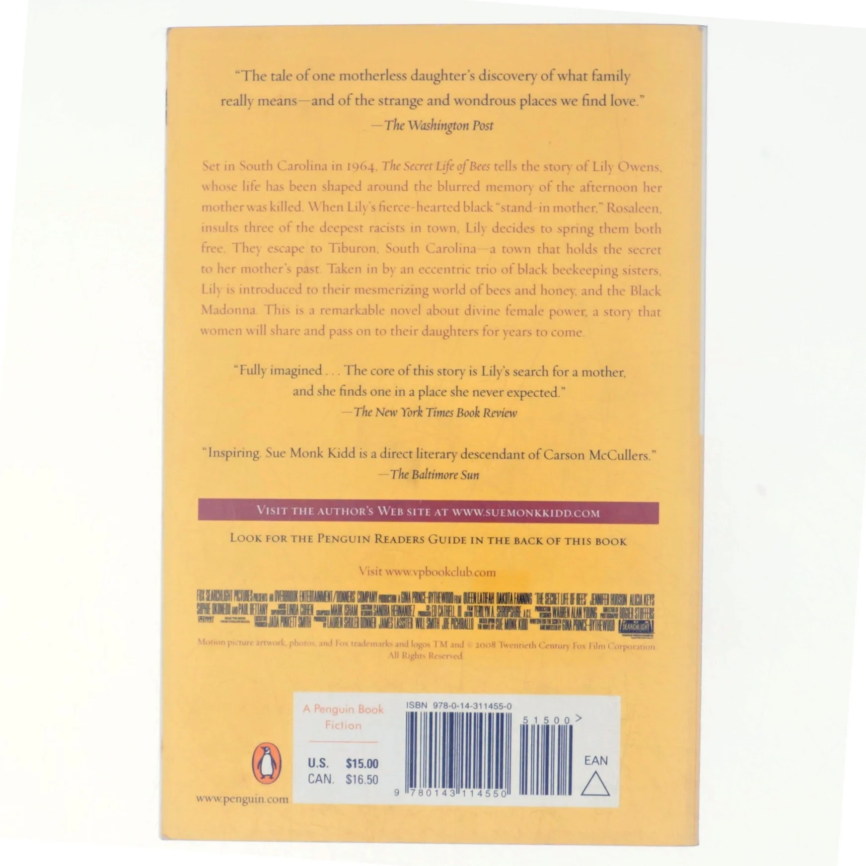 The secret life of bees af Sue Monk Kidd