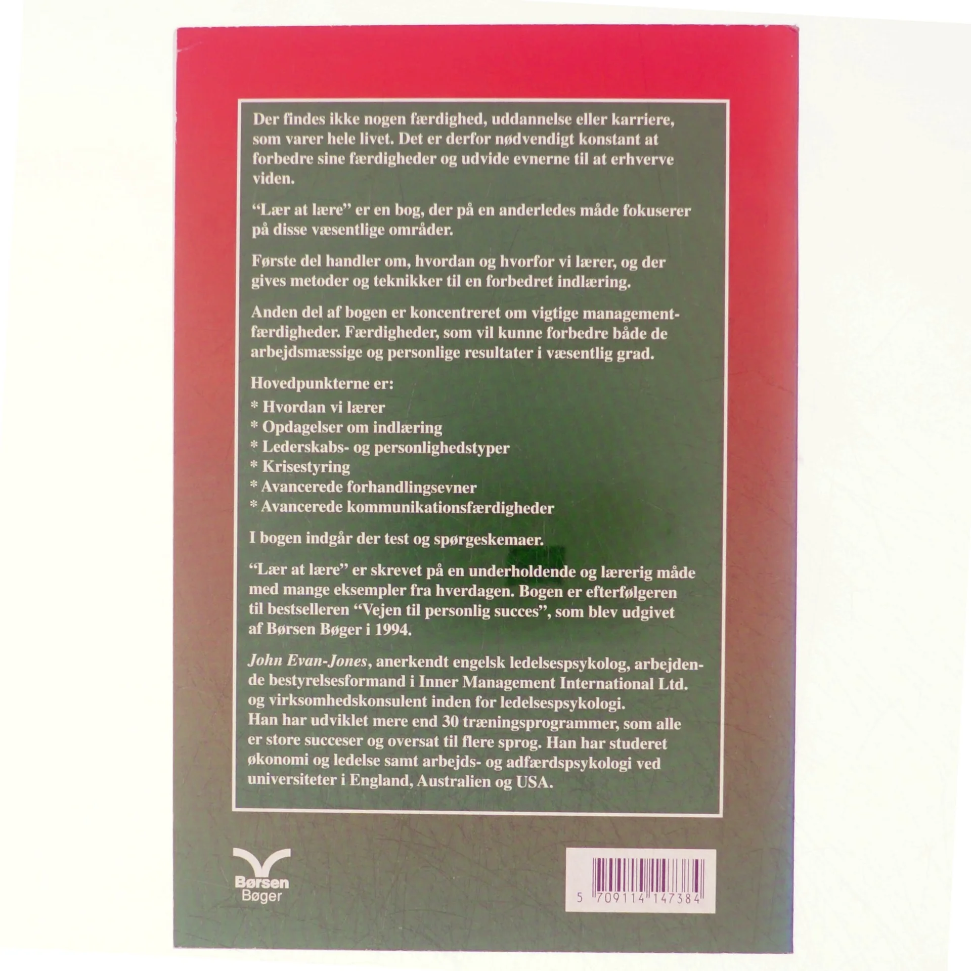 Lær at Lære af John Evans-Jones