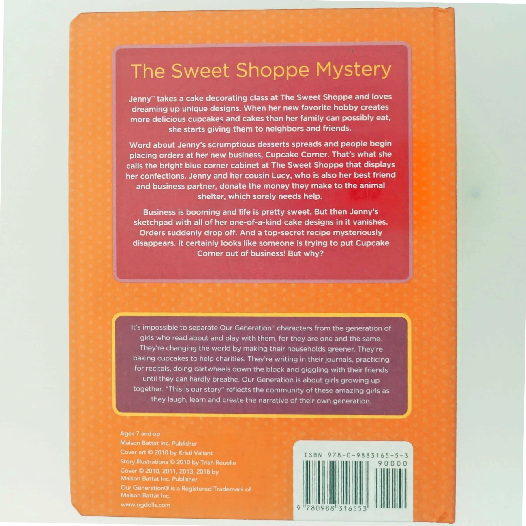 The Sweet Shoppe Mystery af Susan Cappadonia Love (Bog)