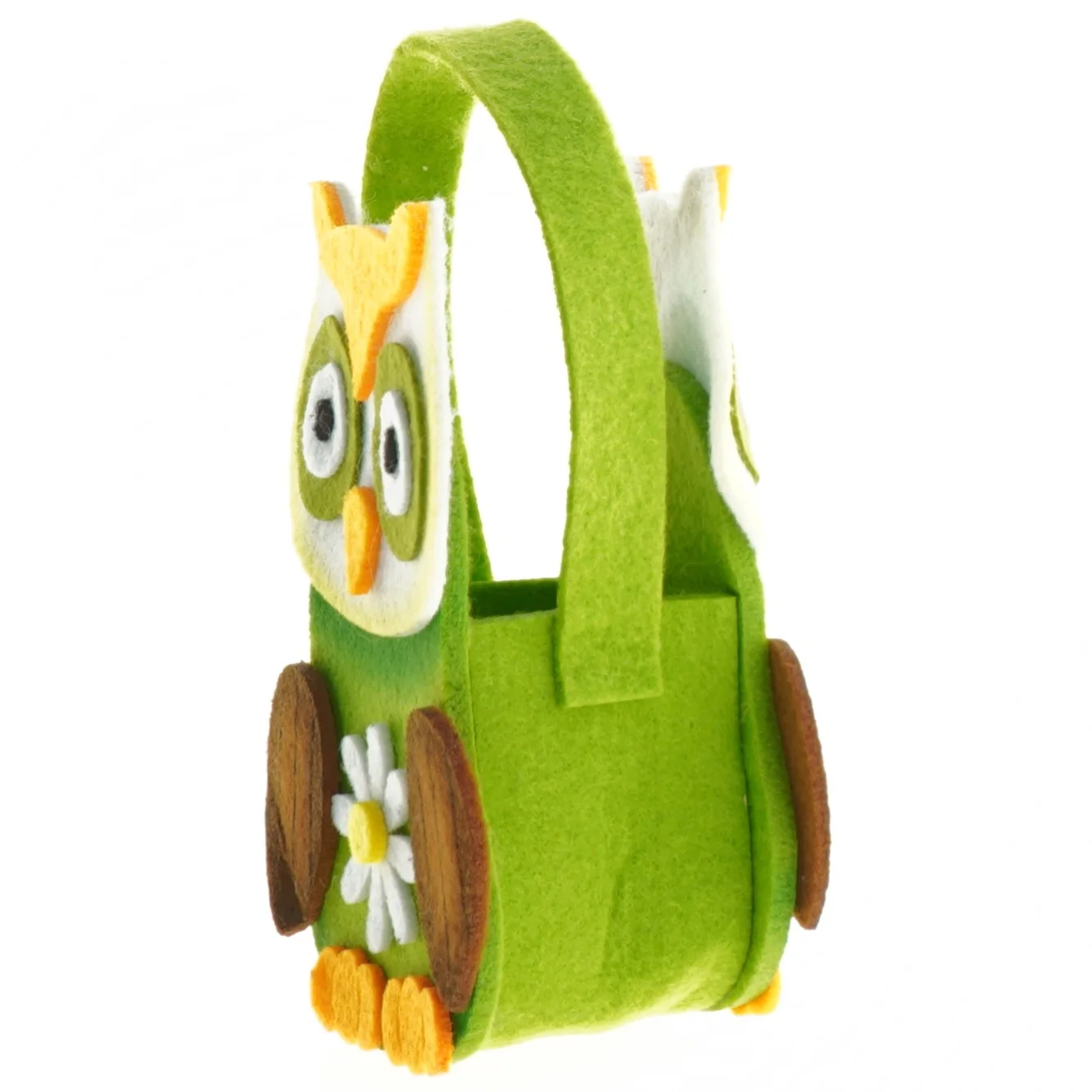 Filt ugle taske til børn (str. 19 x 11 x 7 cm)