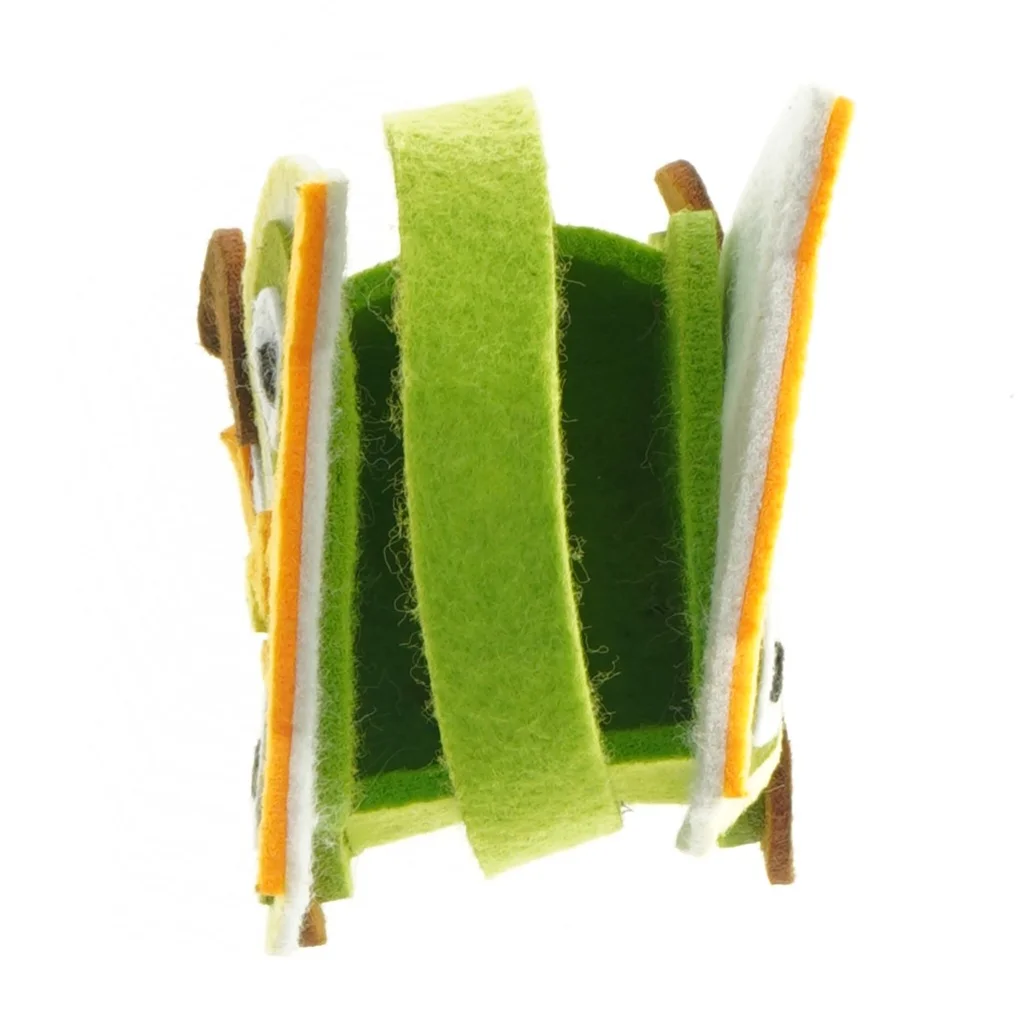 Filt ugle taske til børn (str. 19 x 11 x 7 cm)