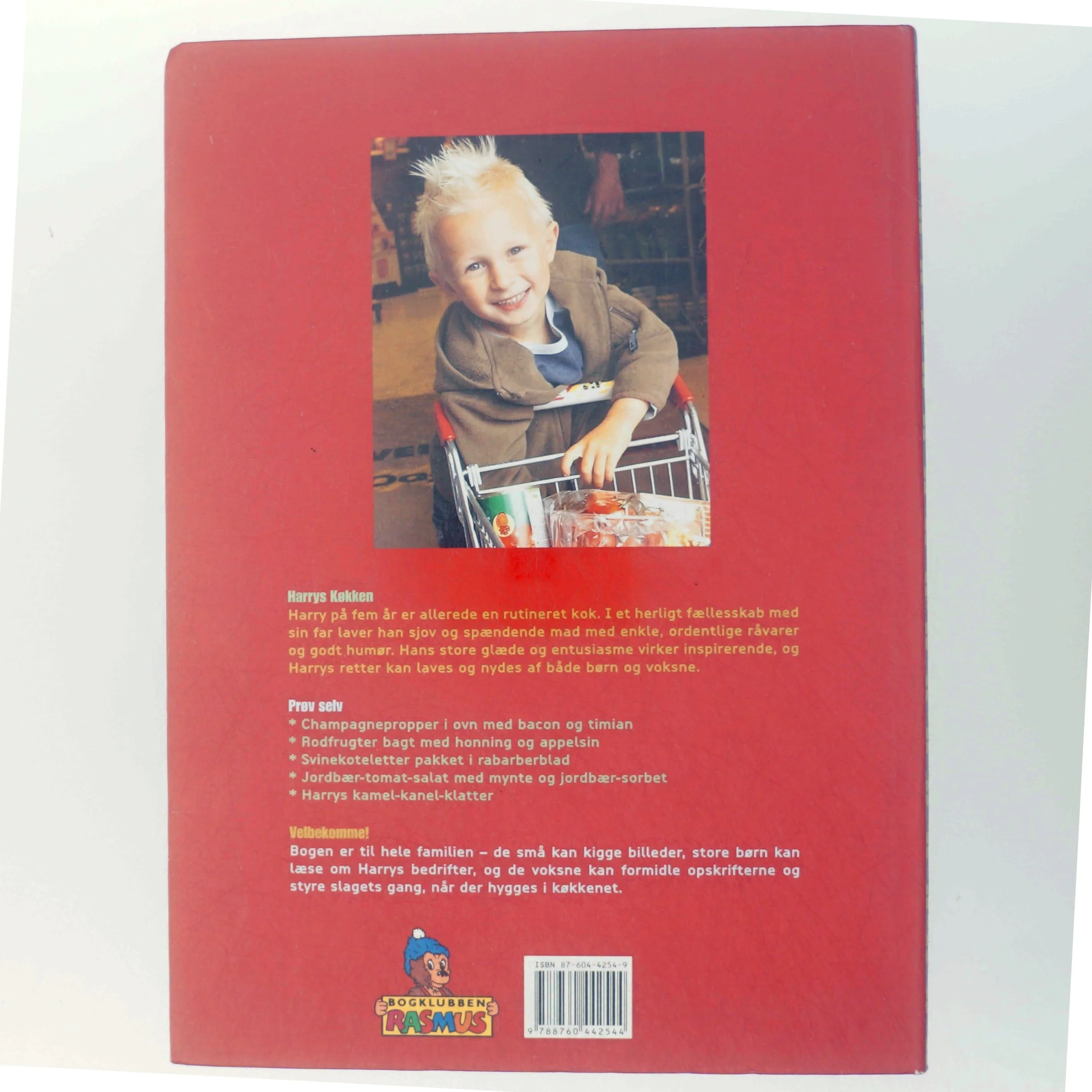 Harrys køkken : madlavning i børnehøjde af Carsten Kyster (Bog)