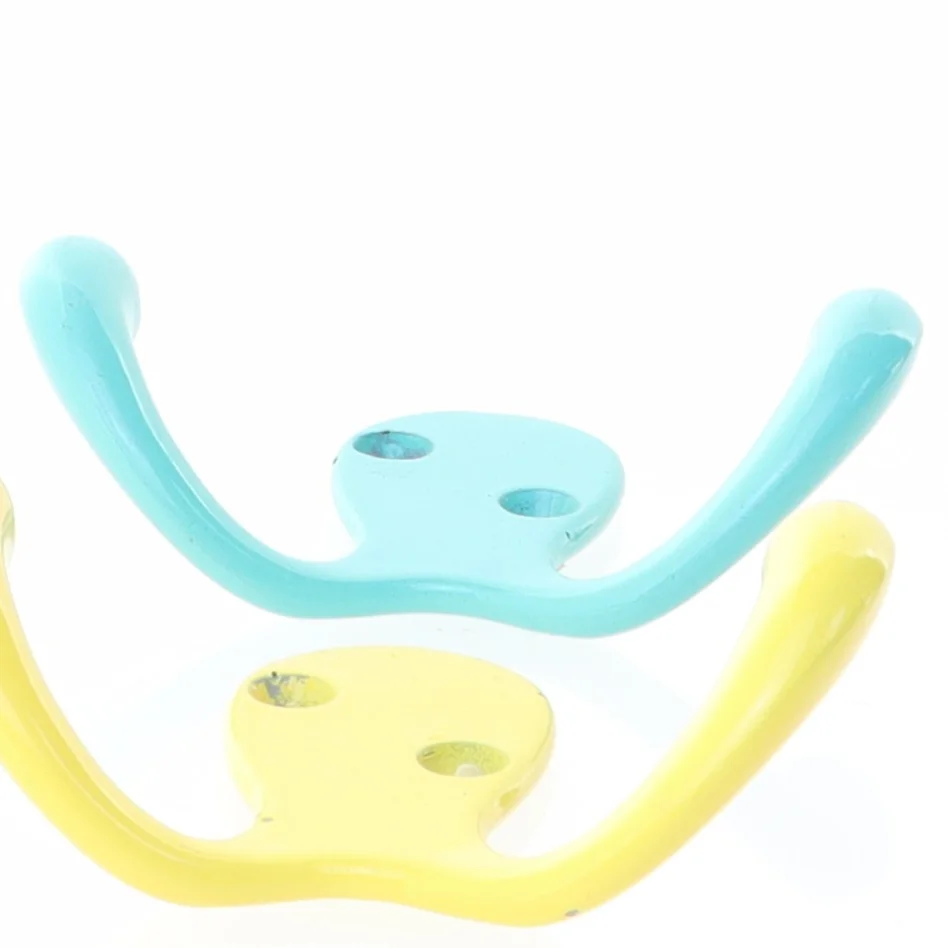 Farverige kroge (str. 7 cm)