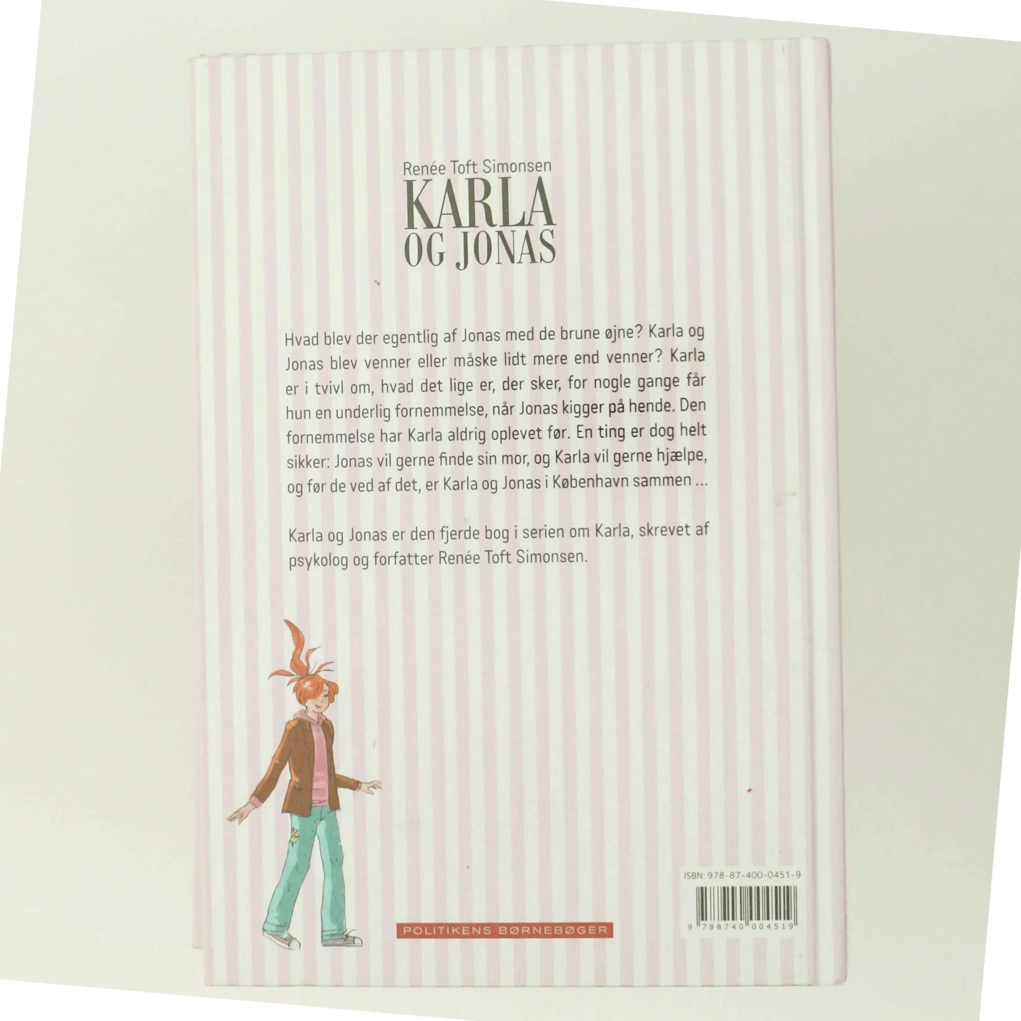 Karla og Jonas af Renée Toft Simonsen (Bog)