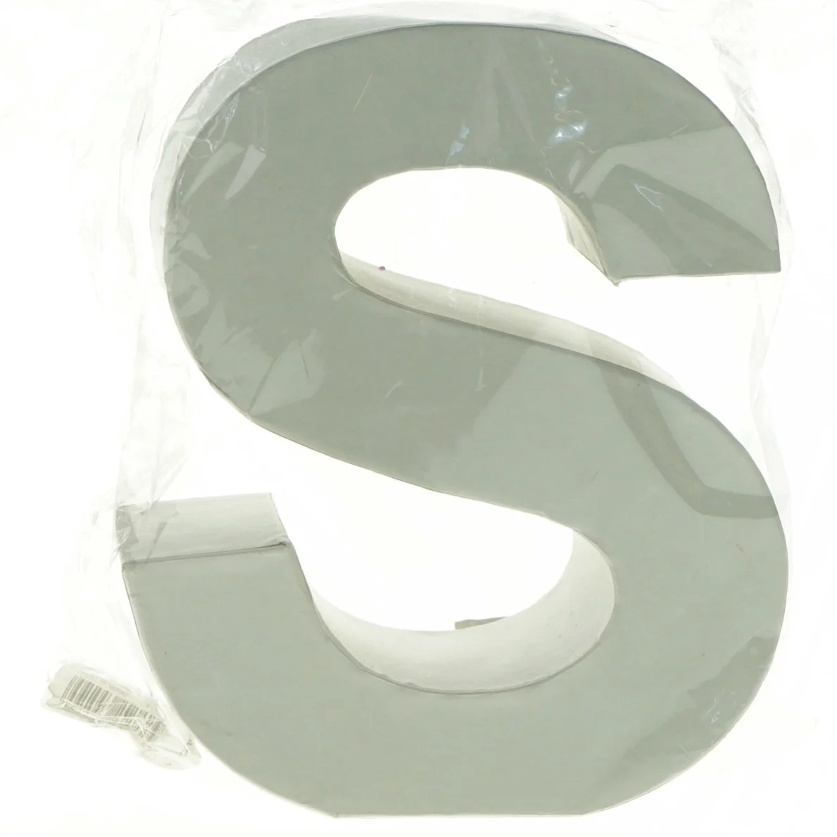 Stort dekorativt bogstav 'S' fra Panduro (str. 17 cm værker)