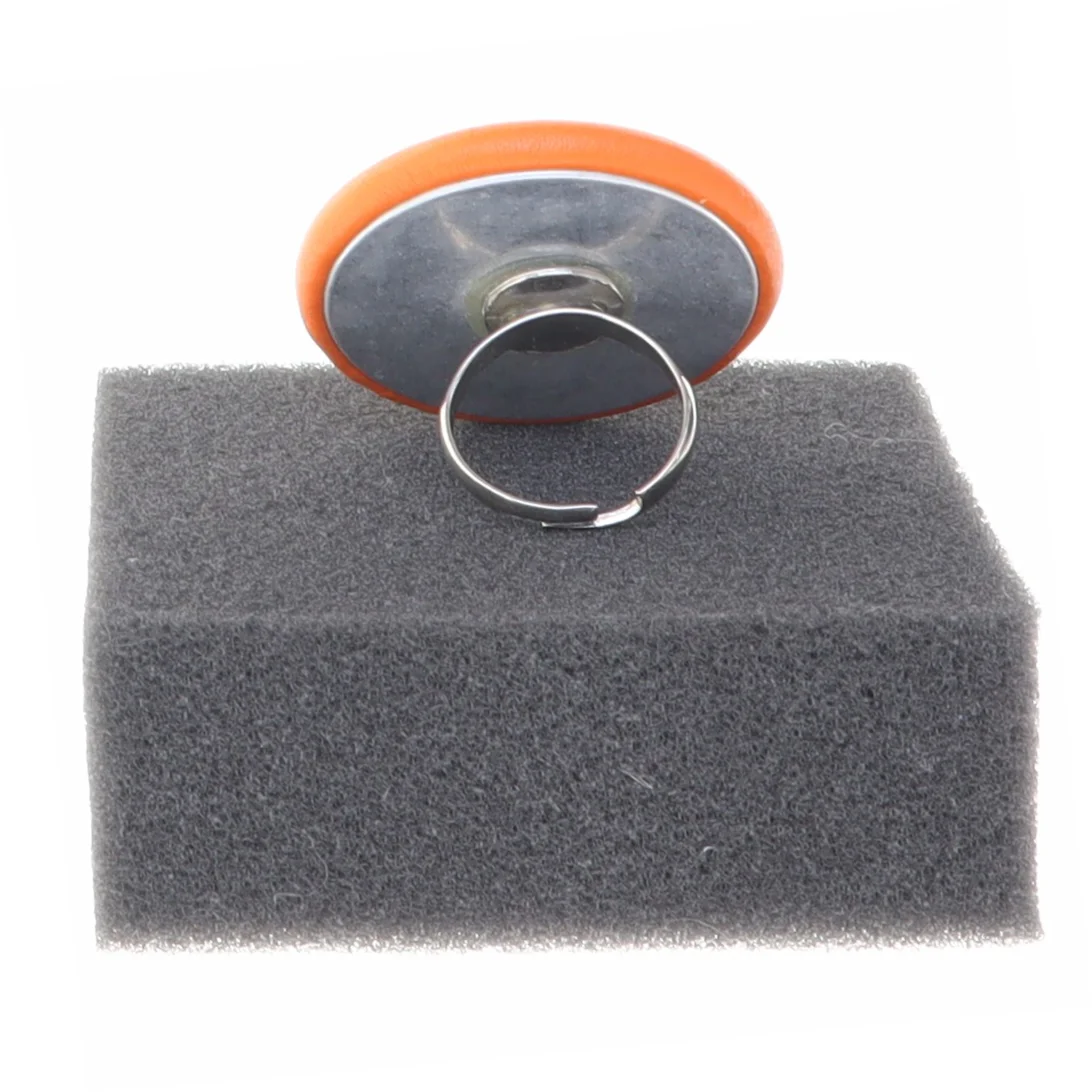 Orange fingerring (str. Ø 4 cm)