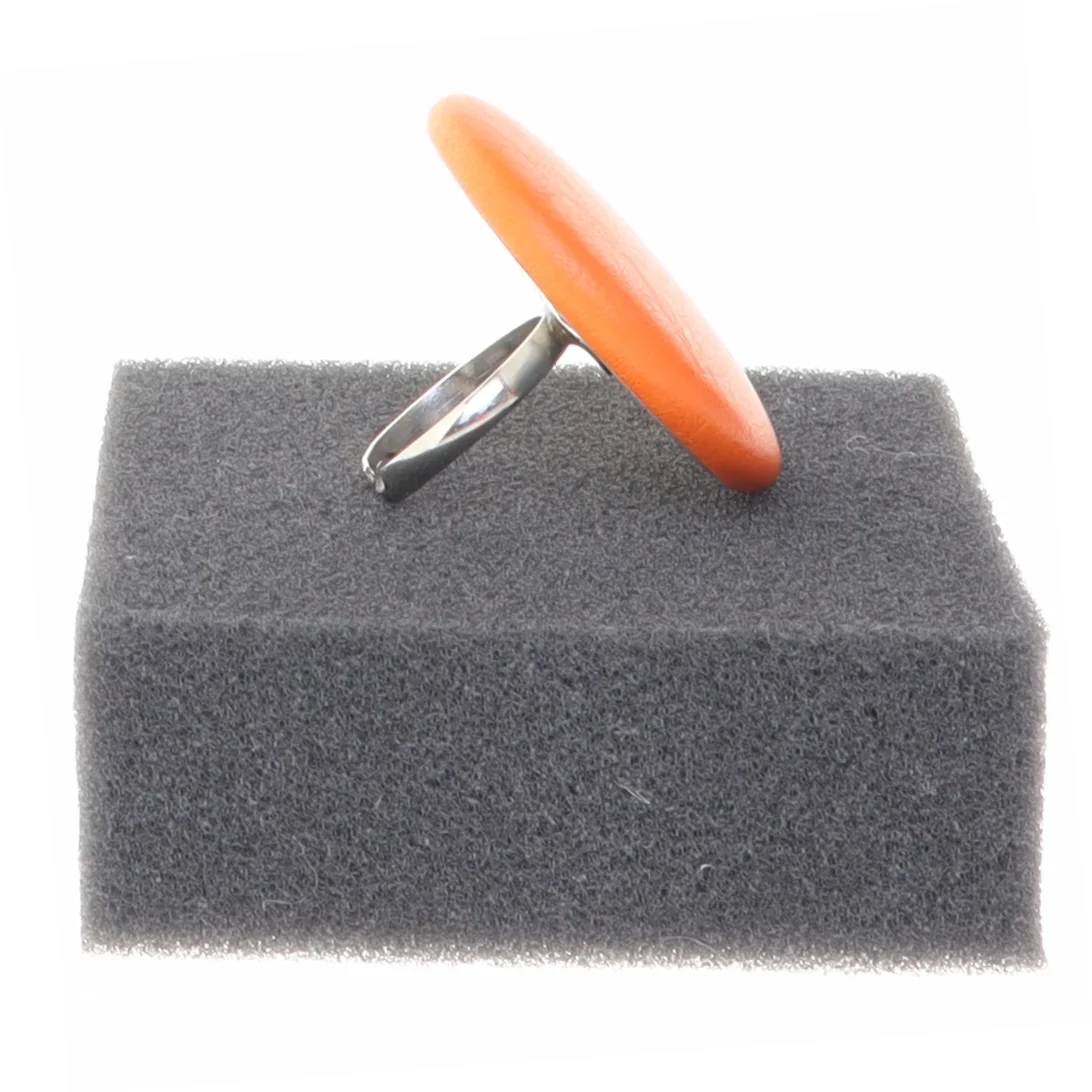 Orange fingerring (str. Ø 4 cm)