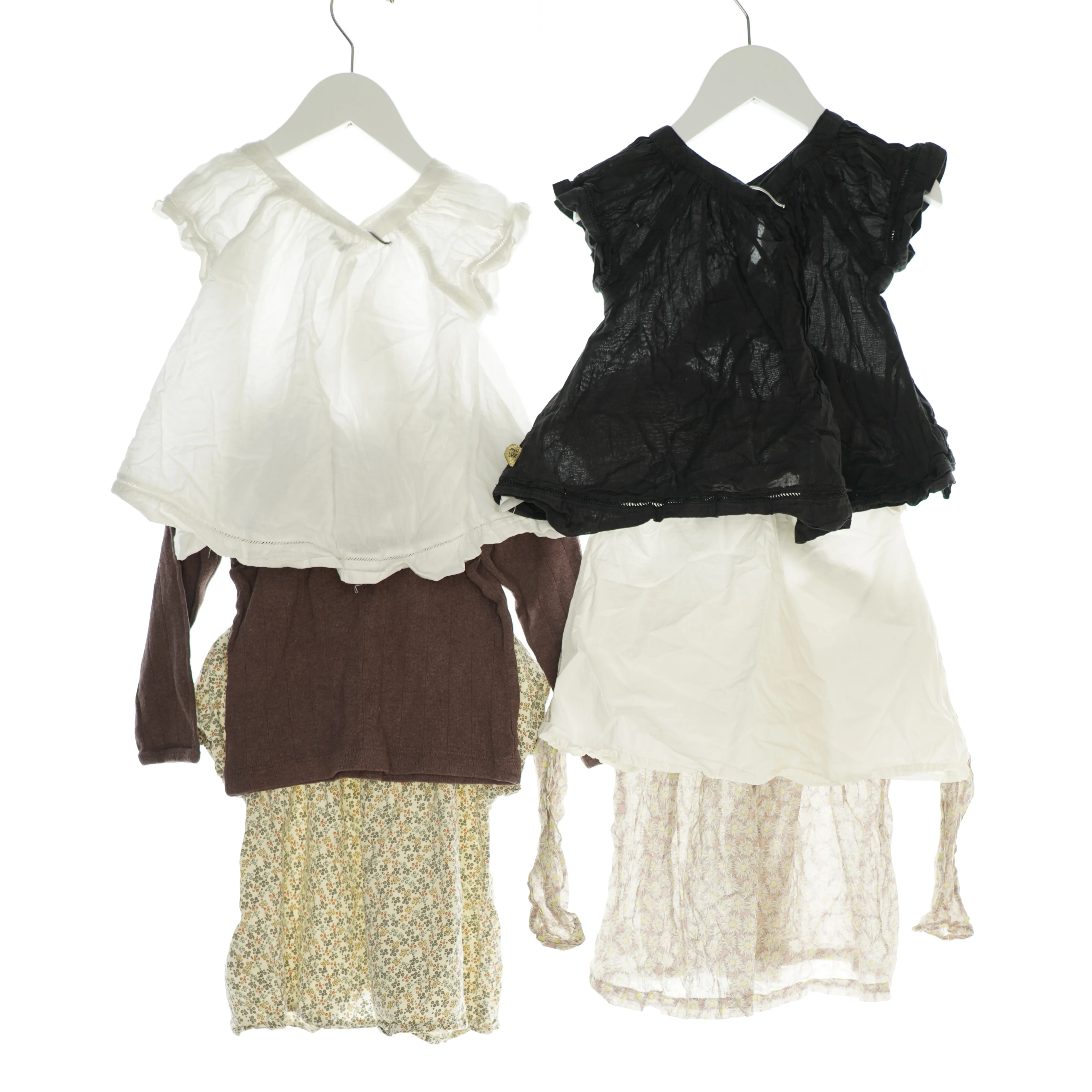 2 bluser og 4 t-shirts (Str. 92)